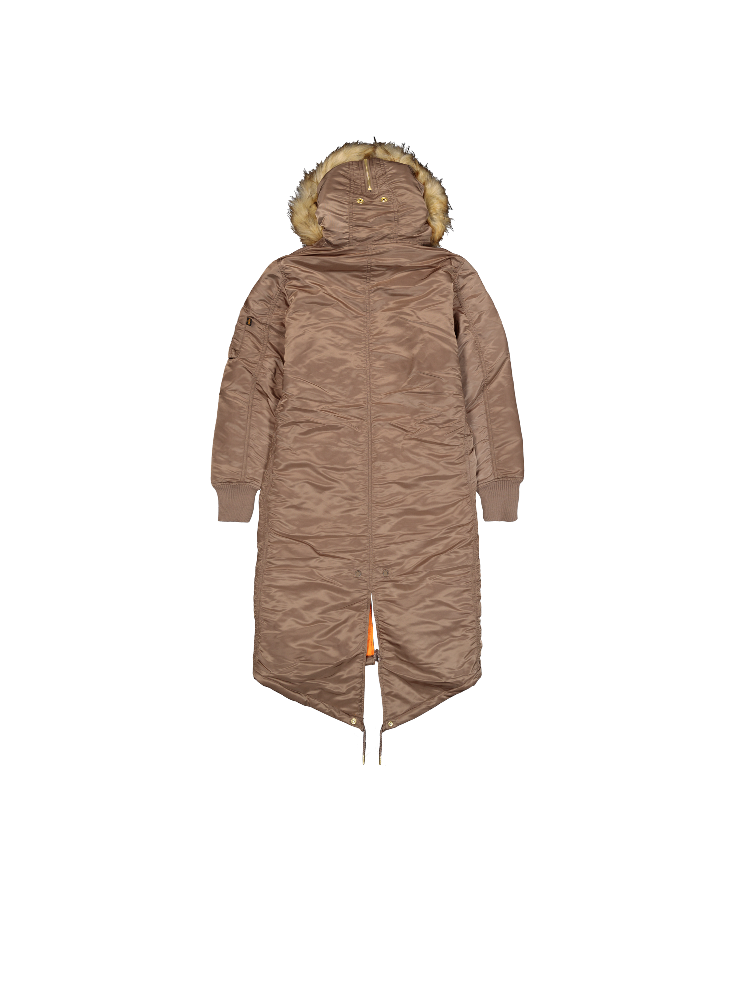 Long Fishtail Field Jacket Women taupe 198013_183_1_flatlay_00002_134472