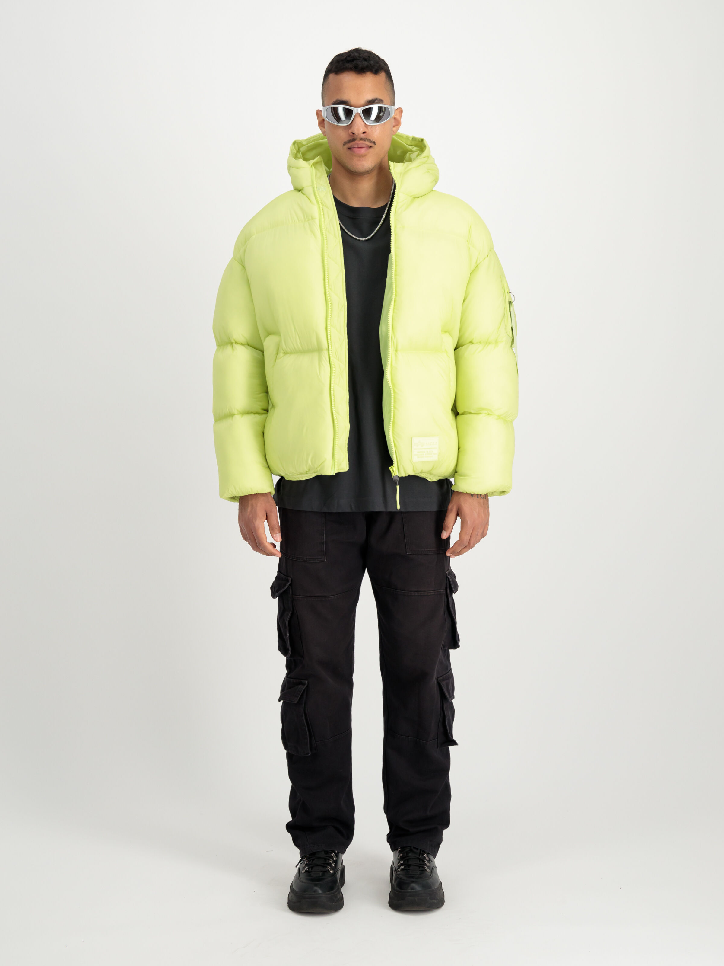 Cloud Puffer Bomber Winter Jacket Arctic Lime 148130_722_2_model_00001_98836