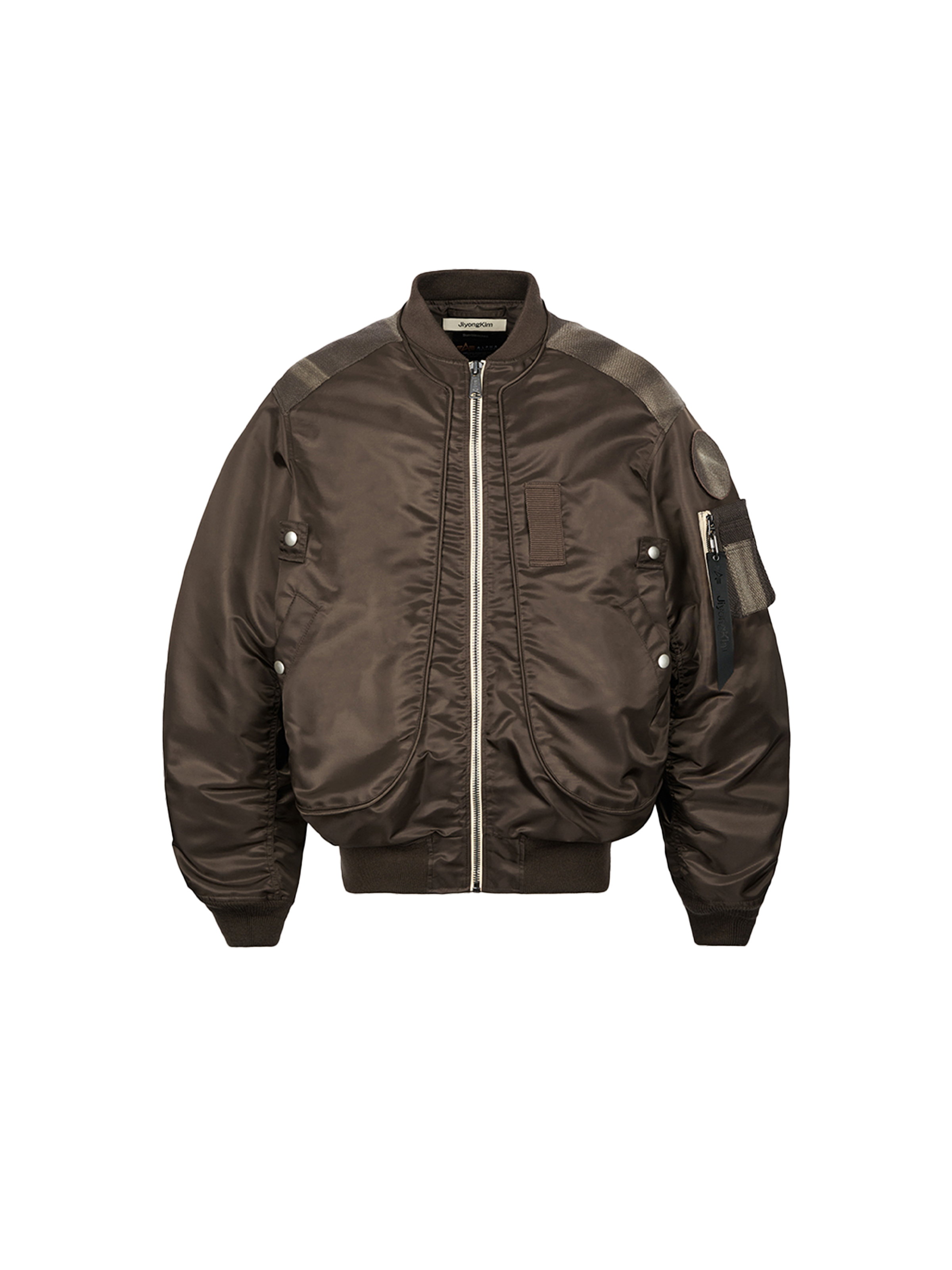 ALPHA X JIYOUNG KIM SUN-BLEACHED FLIGHT BOMBER brown 156160_20_1_flatlay_00001_157183.png