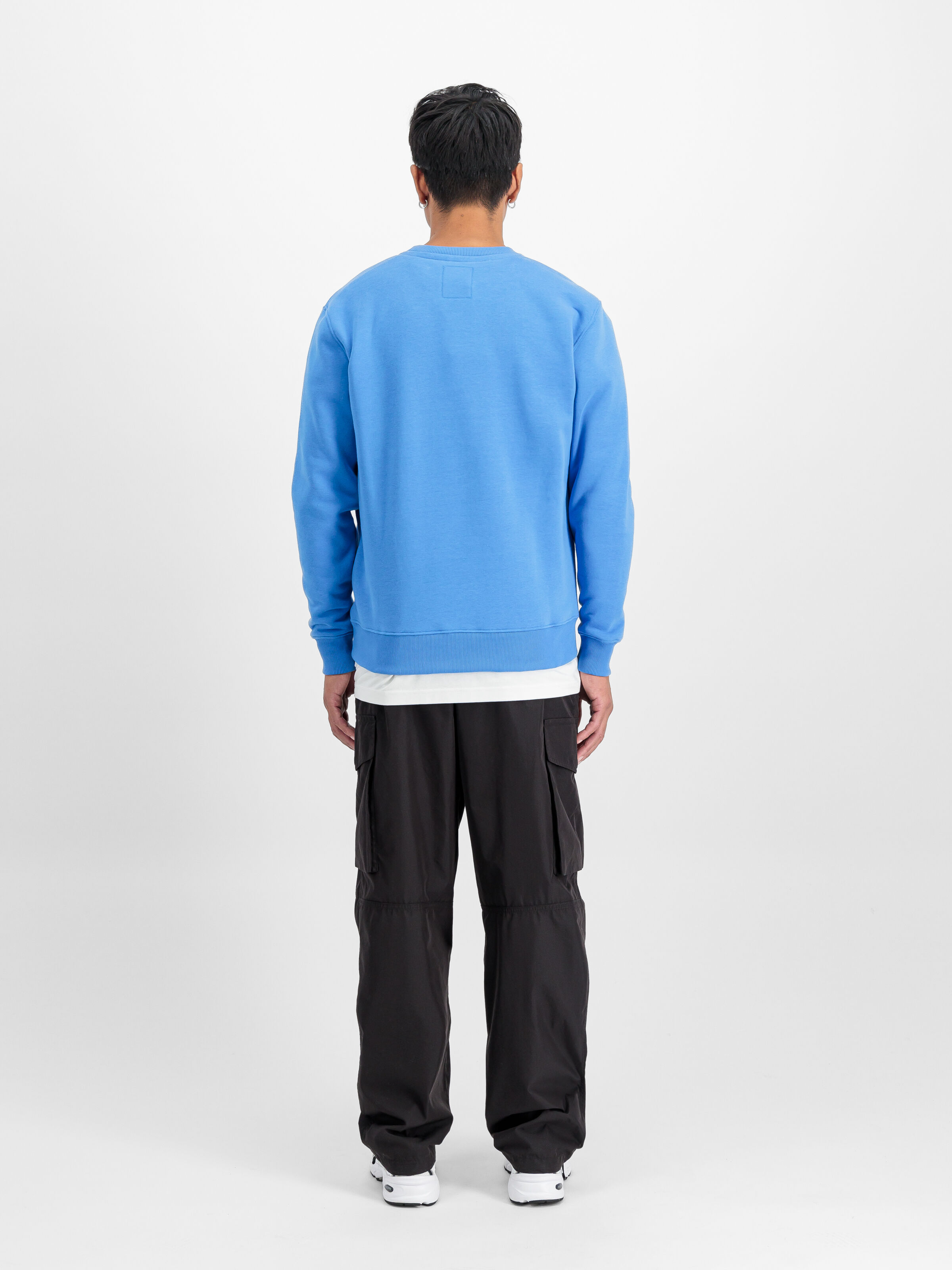 Basic Big Logo Sweatshirt mediteranian blue 178302_737_2_model_00002_118013