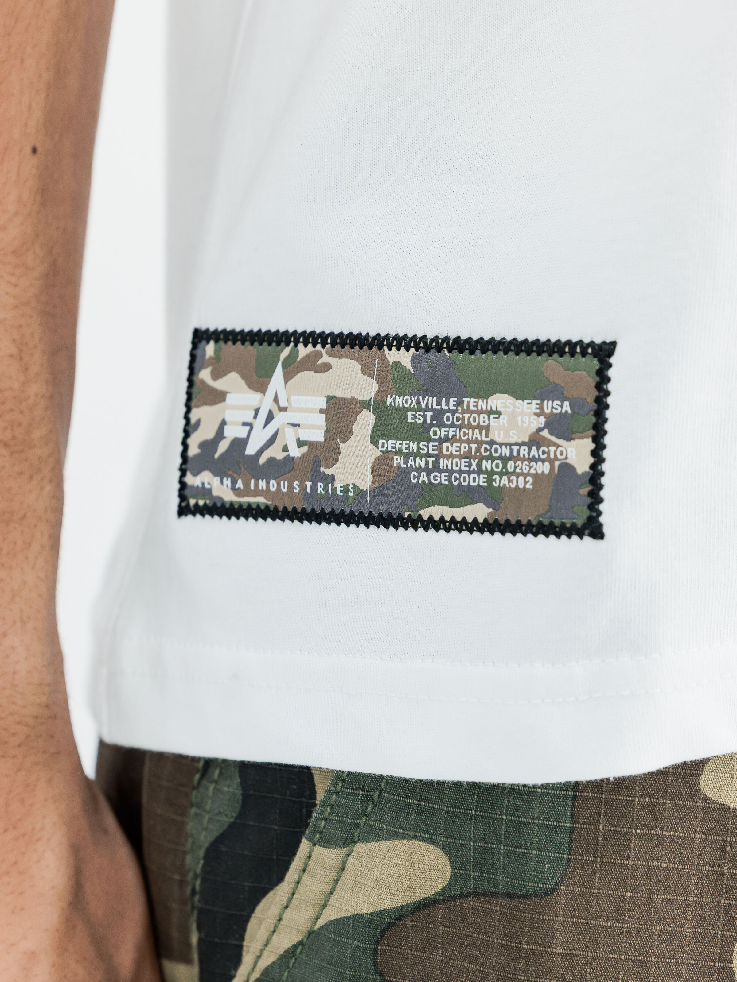 Camo Label Backprint T-Shirt white 258504_09_3_detail_00001_163918