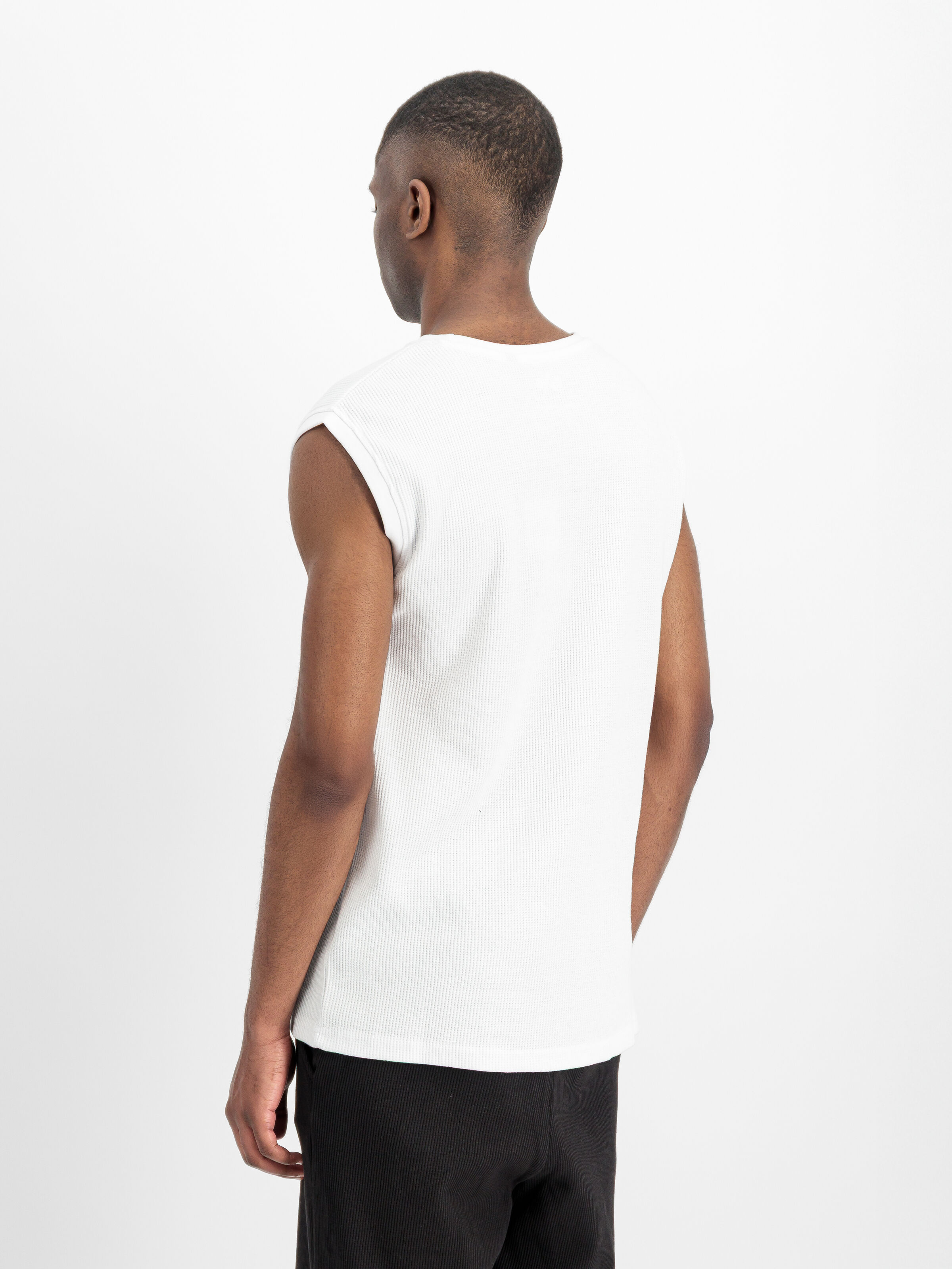 Waffle Small Logo Tank white 266563_09_2_model_00003_226173