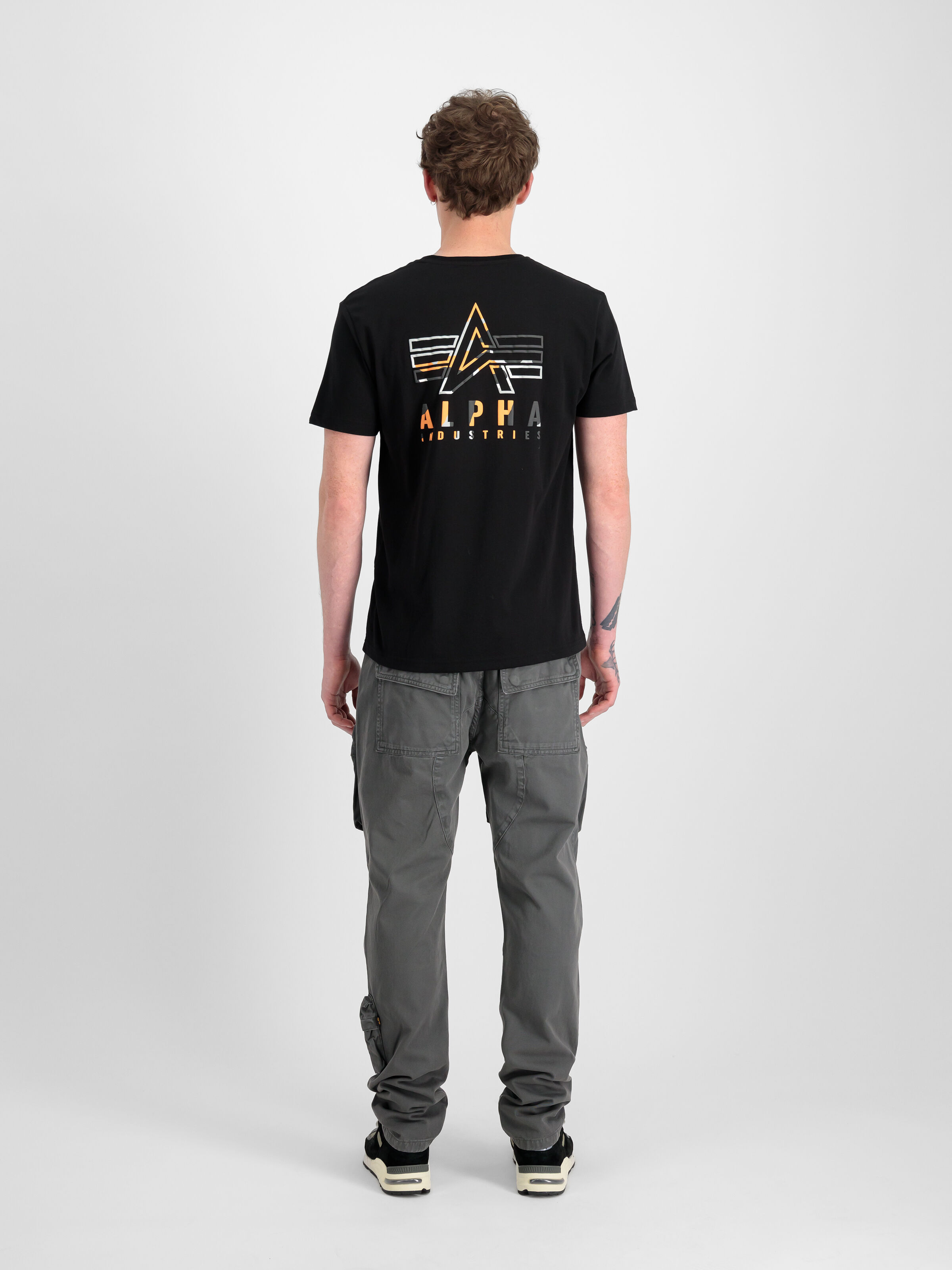 Camo Logo Puff Print Backprint T-Shirt black 148522_03_2_model_00002_98083