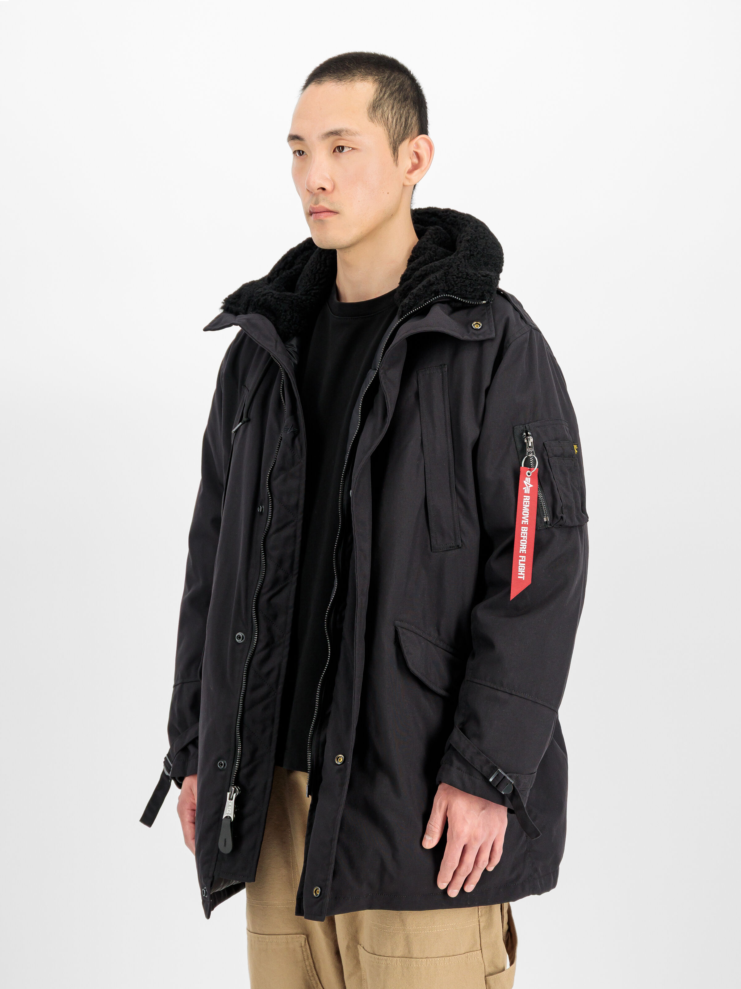 B-11 Vintage Parka black 268106_03_2_model_00002_244452