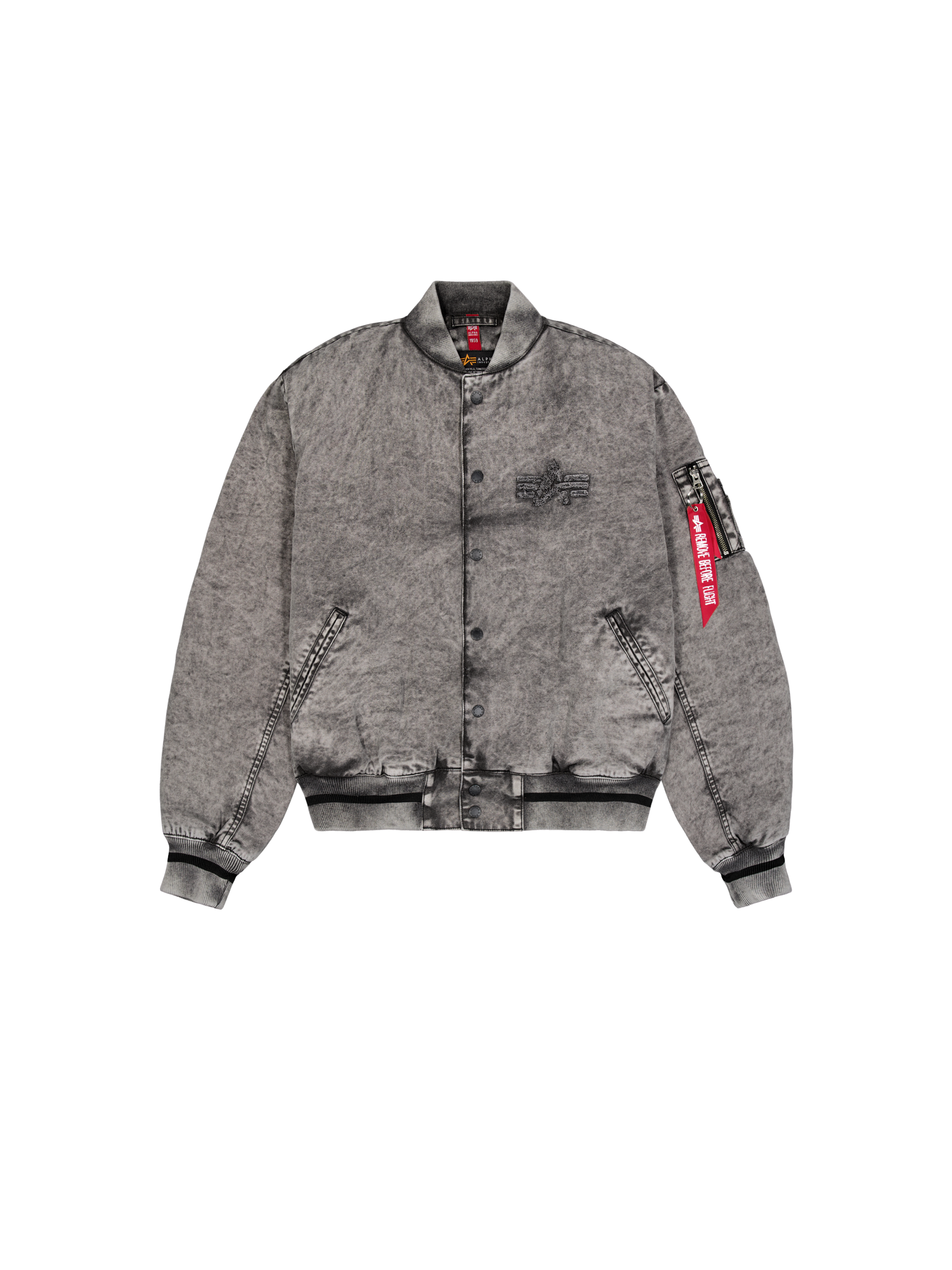 Coach Back Embroidery Light Bomber Jacket Coach Back Embroidery Light Bomber Jacket