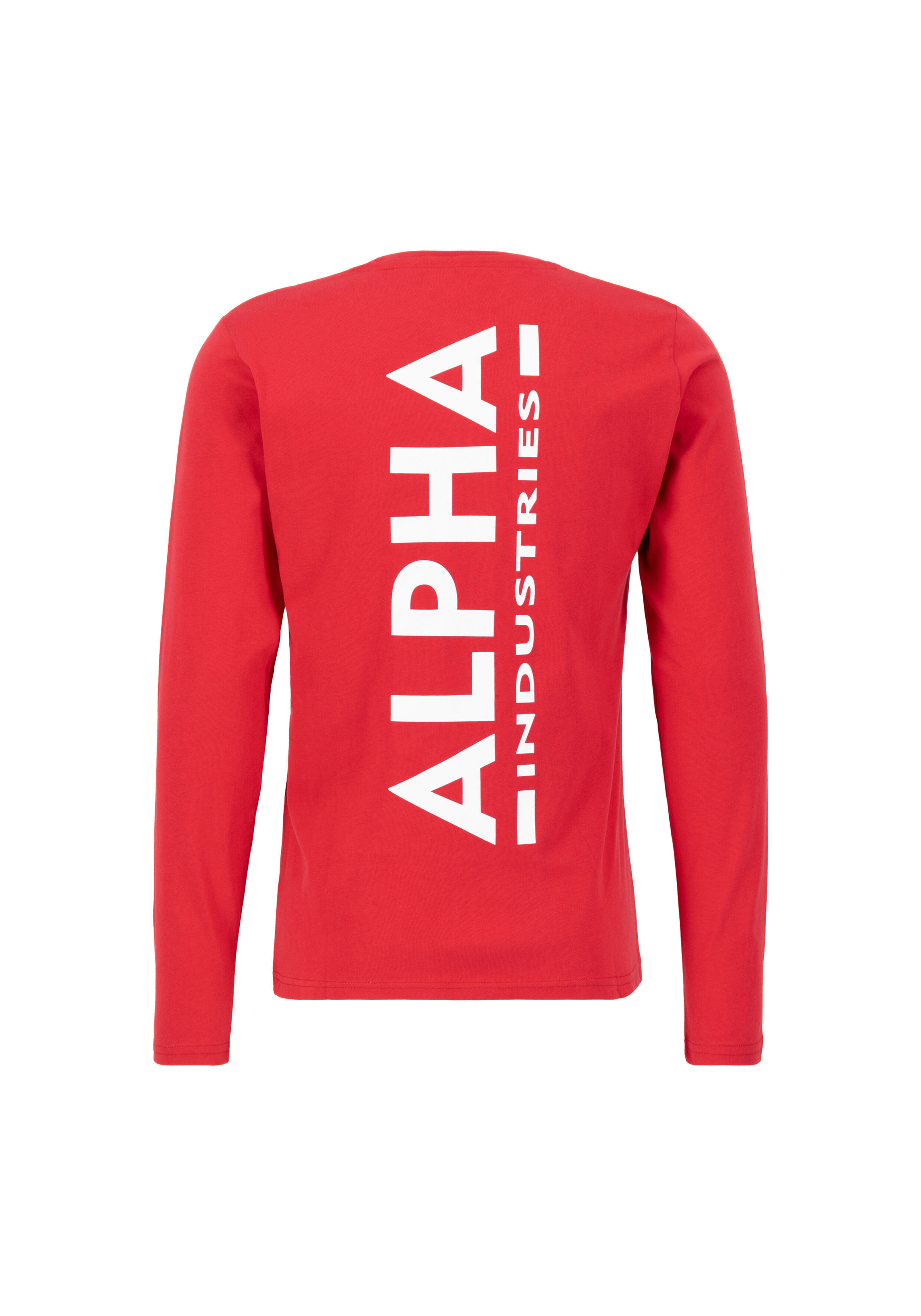 Back Print Heavy Longsleeve speed red 116571_328_001_123840