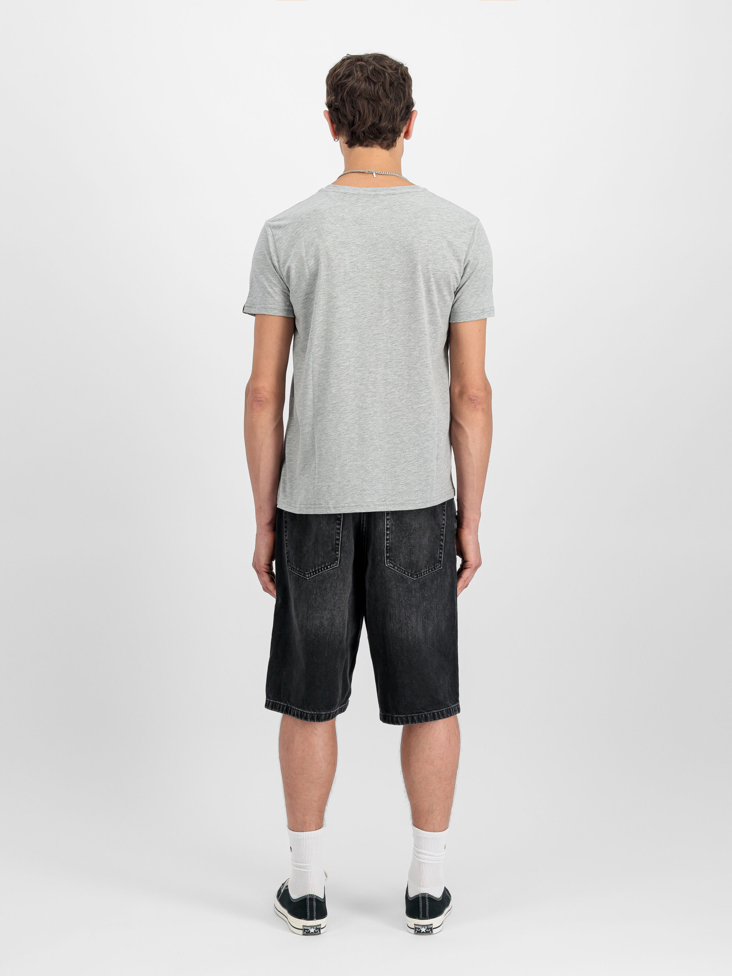 Alpha Label T-Shirt 2 Pack grey.heat/rep.blue 118534_641_2_model_00002_190489