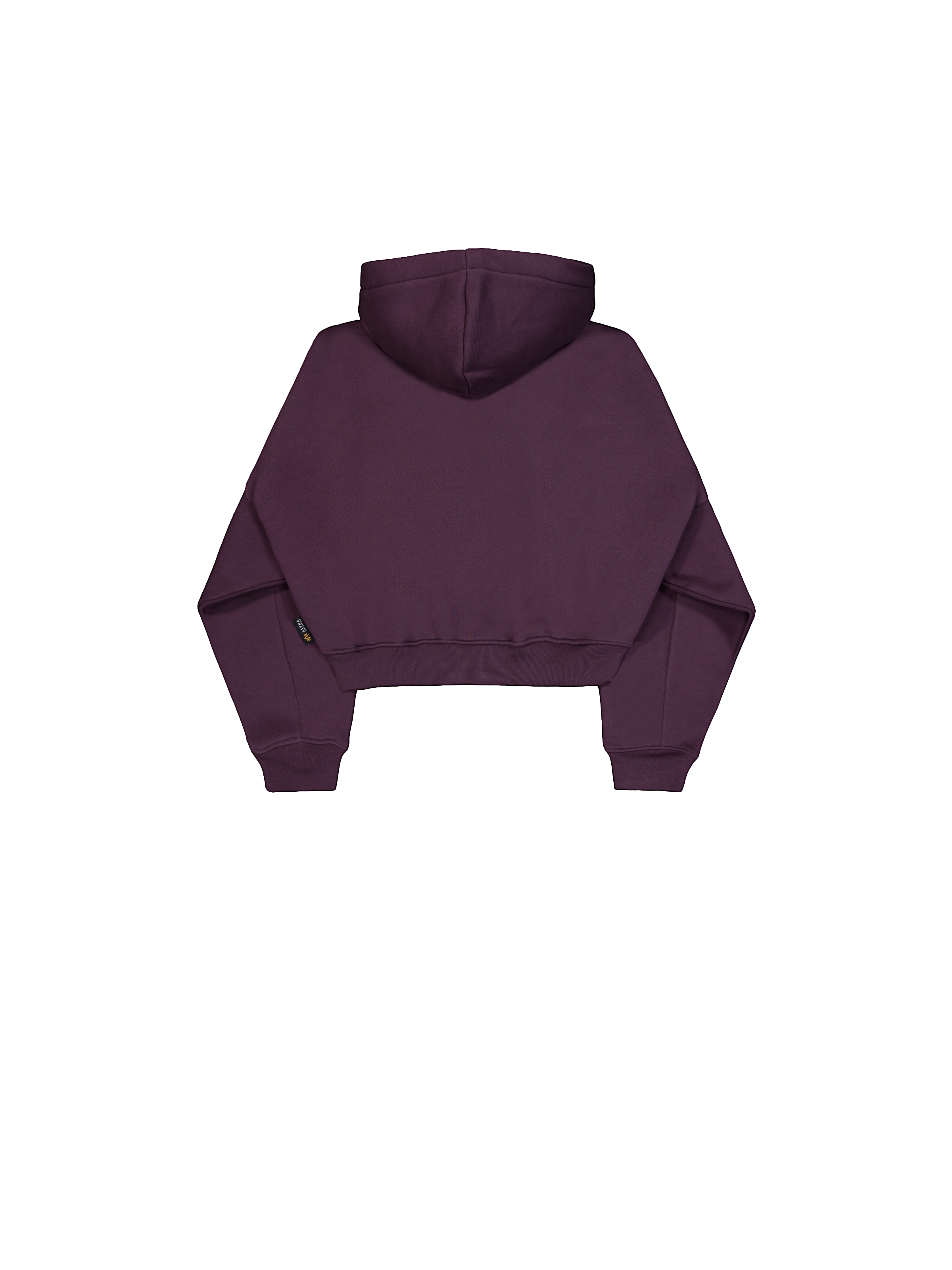 Logo Hoodie Women Plum 148040_719_1_flatlay_00002_102507