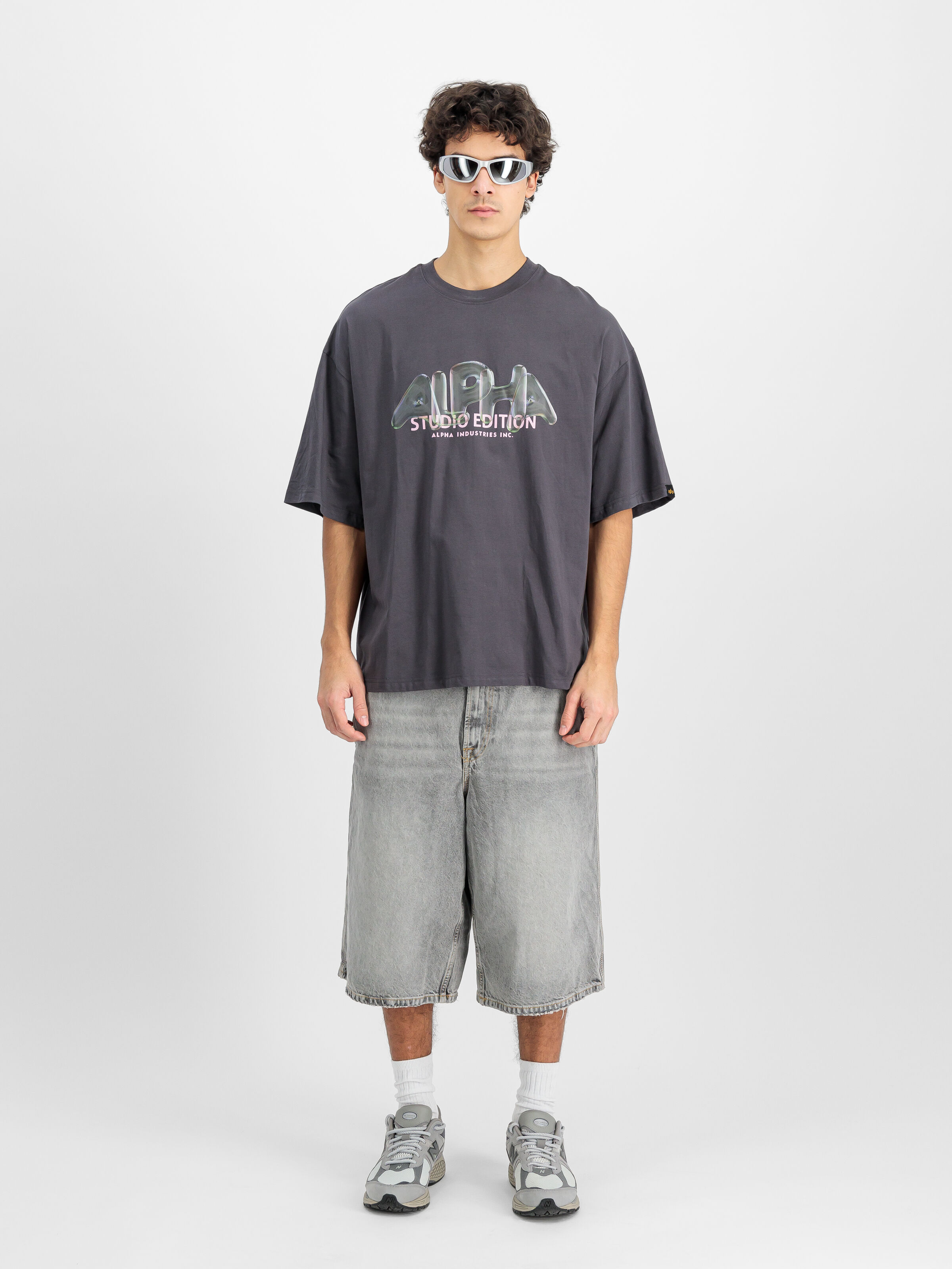 Studio Edition Vibe T-Shirt vintage grey 156551_684_2_model_00001_139232