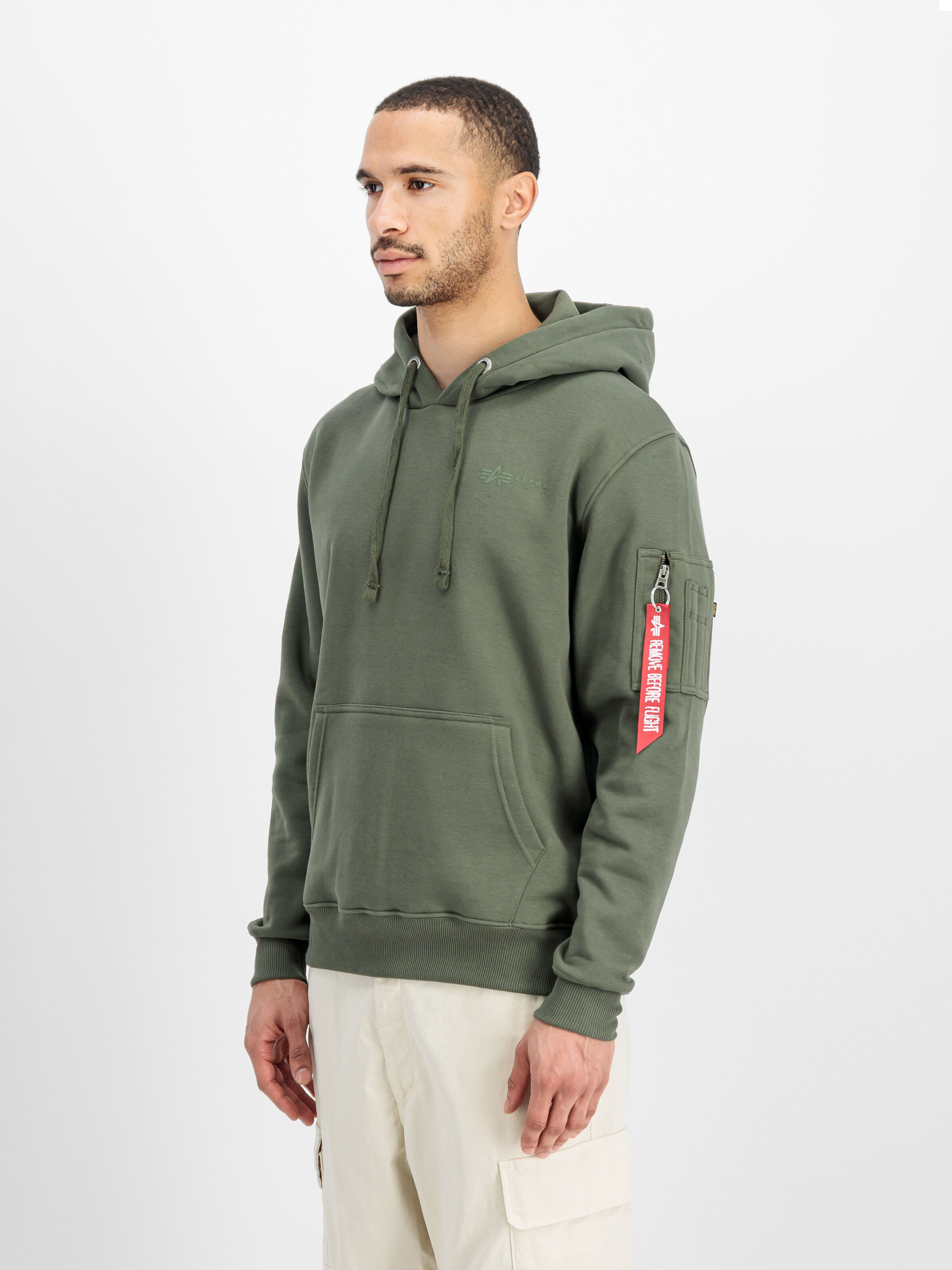 Air Force Hoodie dark olive 138337_142_2_model_00003_125964