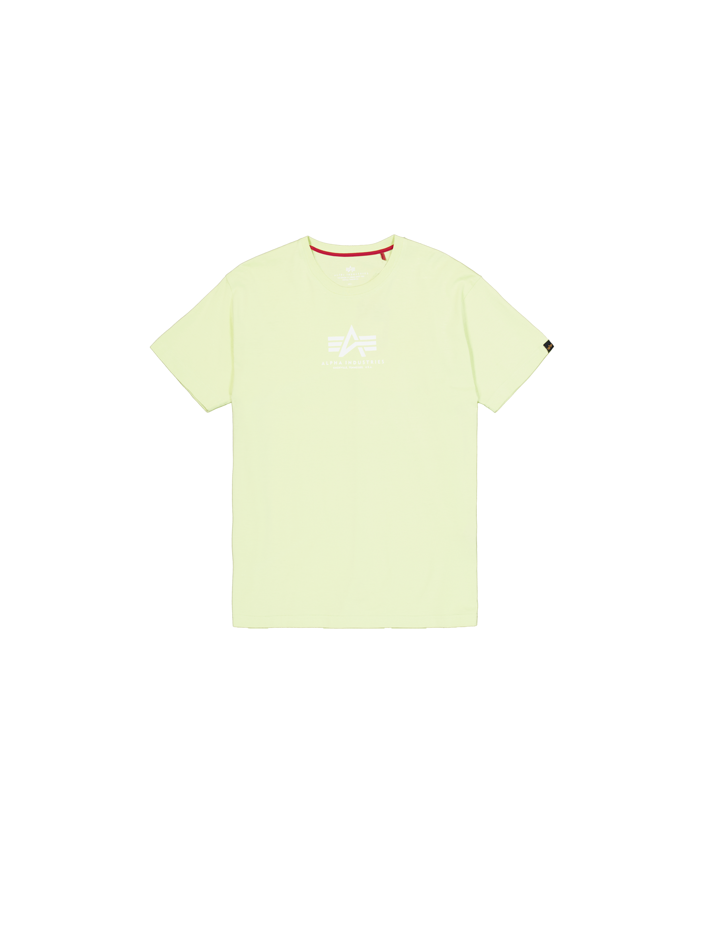 Basic Mid Logo T-Shirt Arctic Lime 118533_722_1_flatlay_00001_97272.png