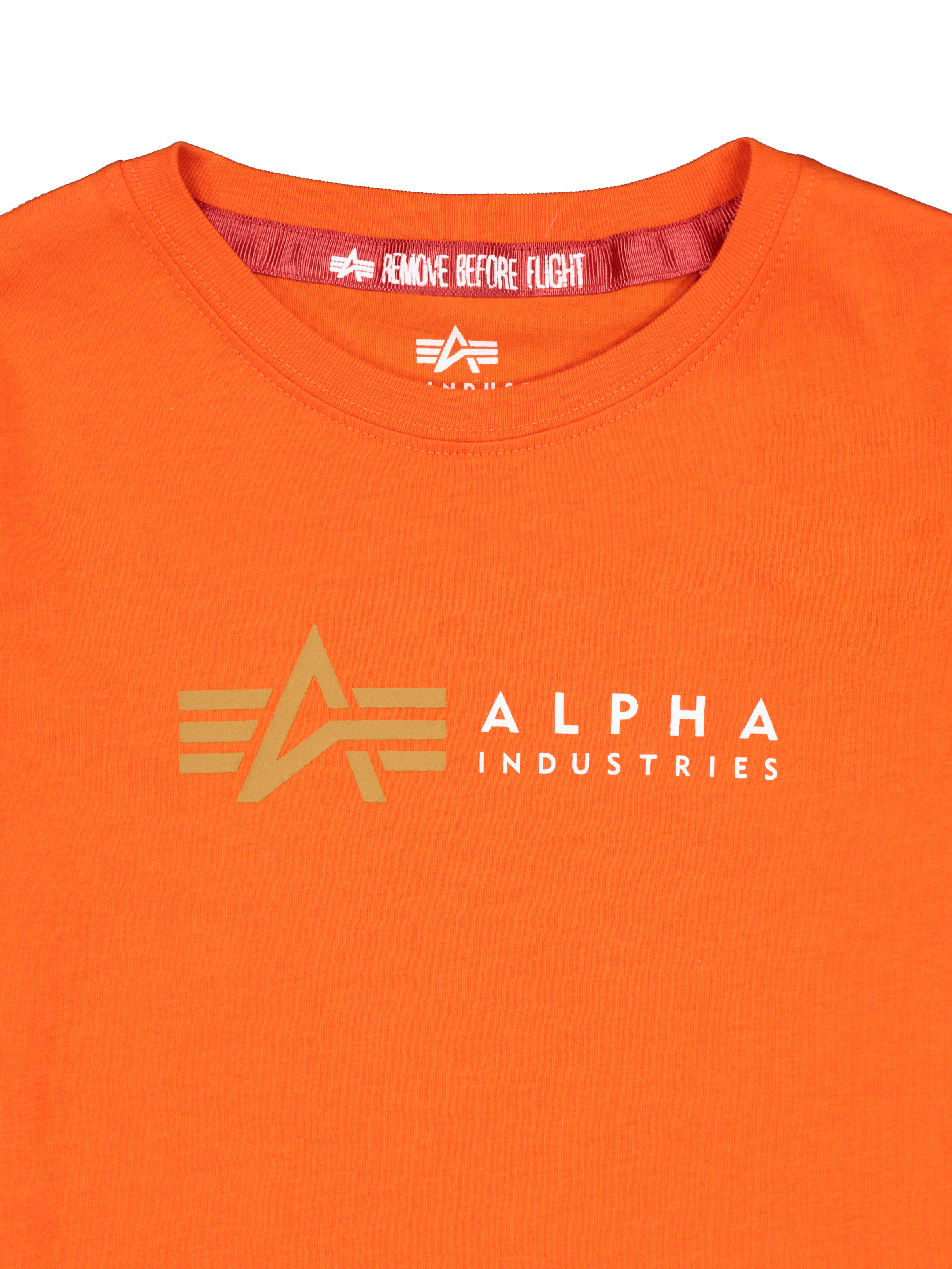 Alpha Label T-Shirt Kids boost orange 118709_736_3_detail_00001_139970