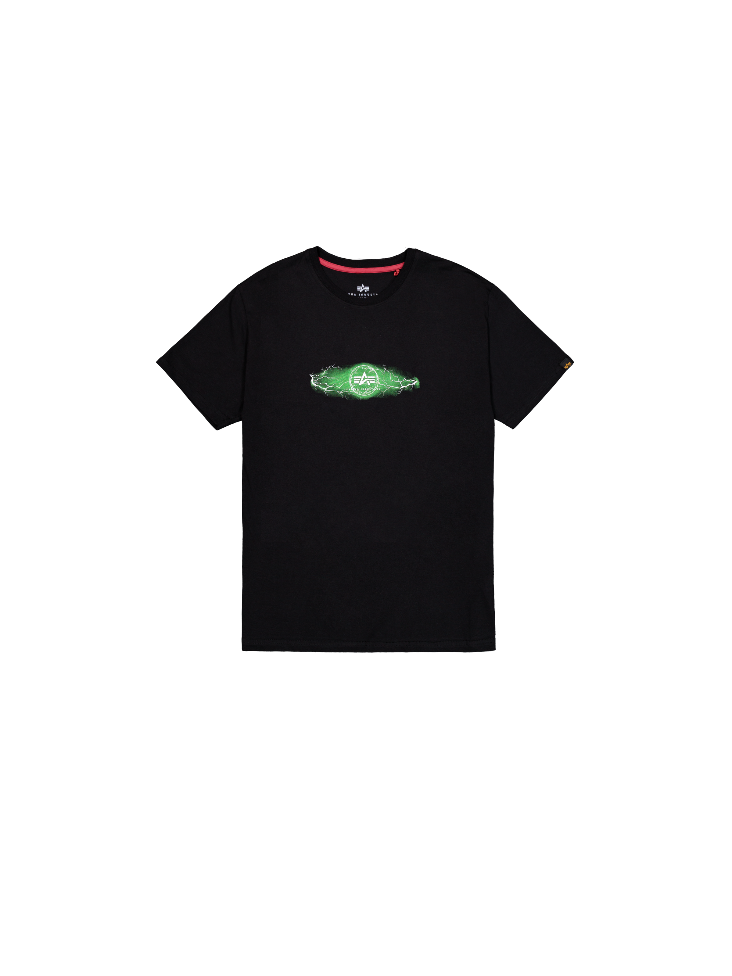 Lightning T-Shirt black/poisongreen 156562_208_1_flatlay_00001_141885.png