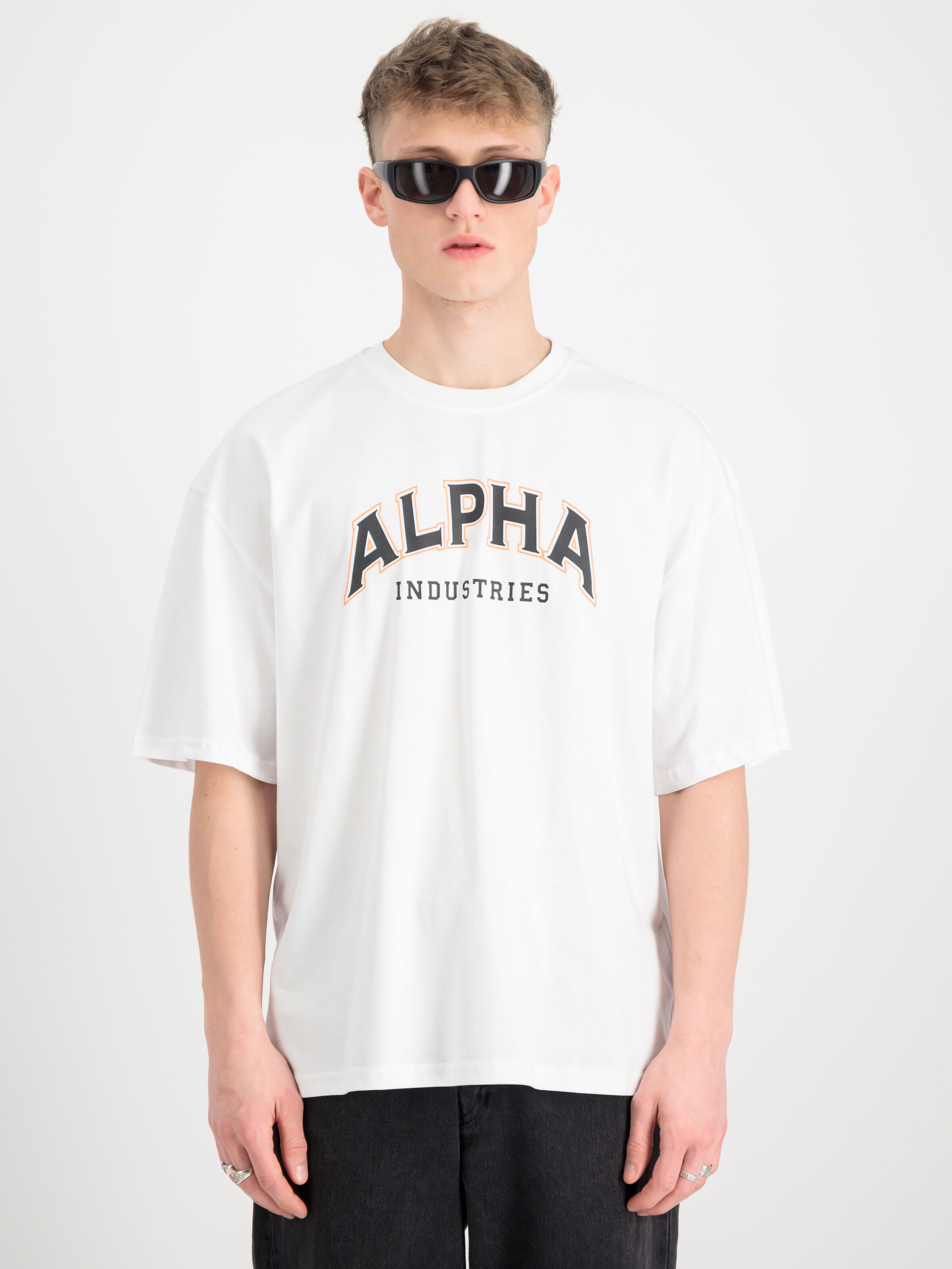 College T-Shirt white 146501_09_00006_182218