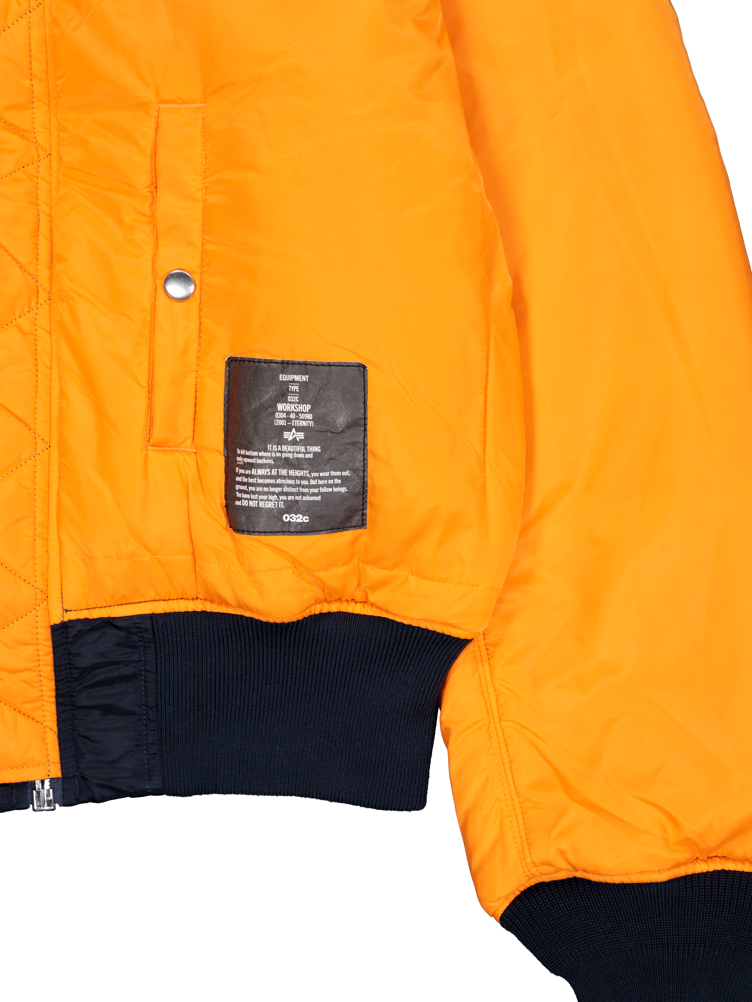 ALPHA X 032C Flight Bomber Jacket rep.blue 148147_07_3_detail_00004_117415