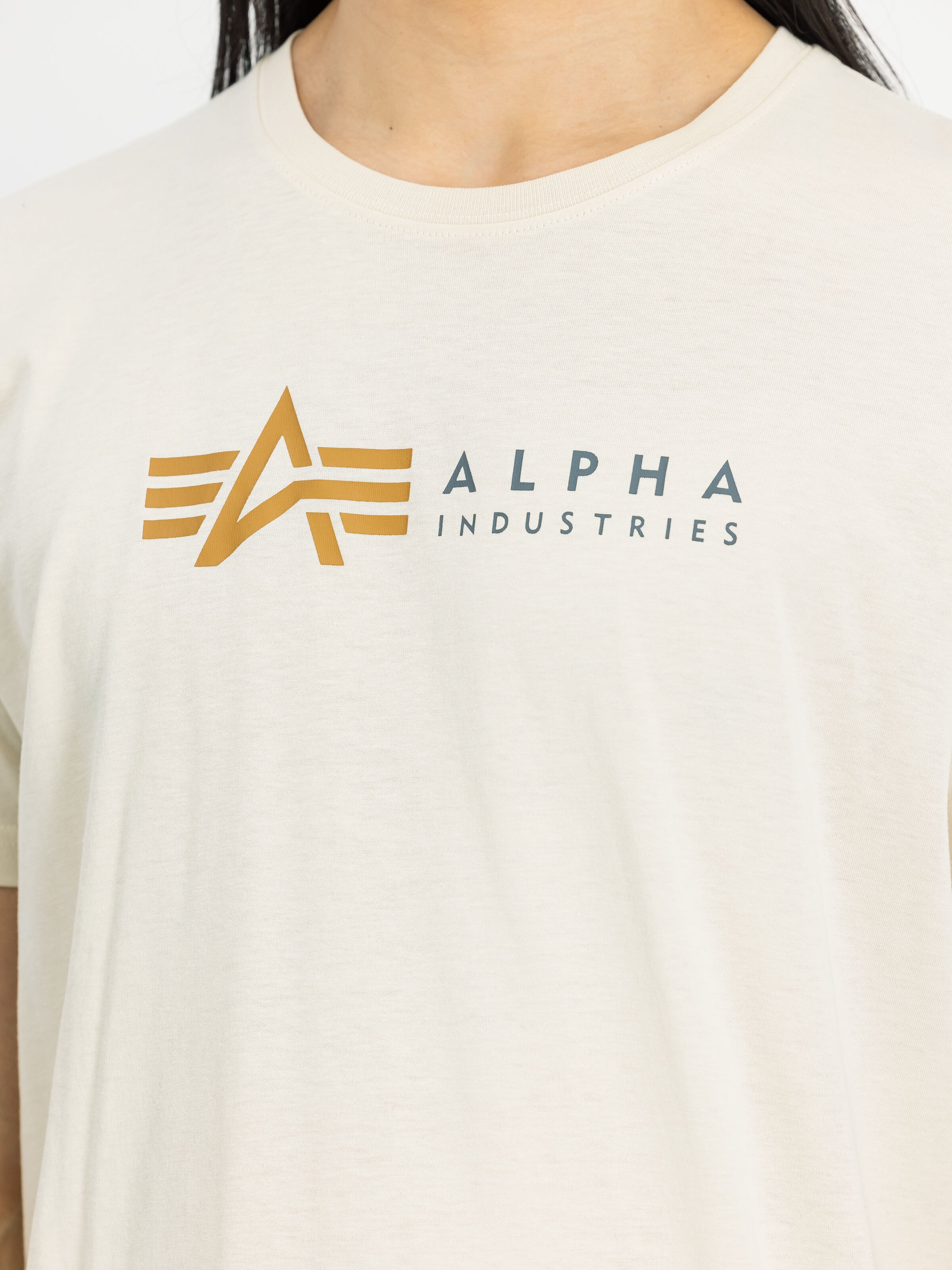 Alpha Label T-Shirt vintage white 118502_300_3_detail_00001_148483