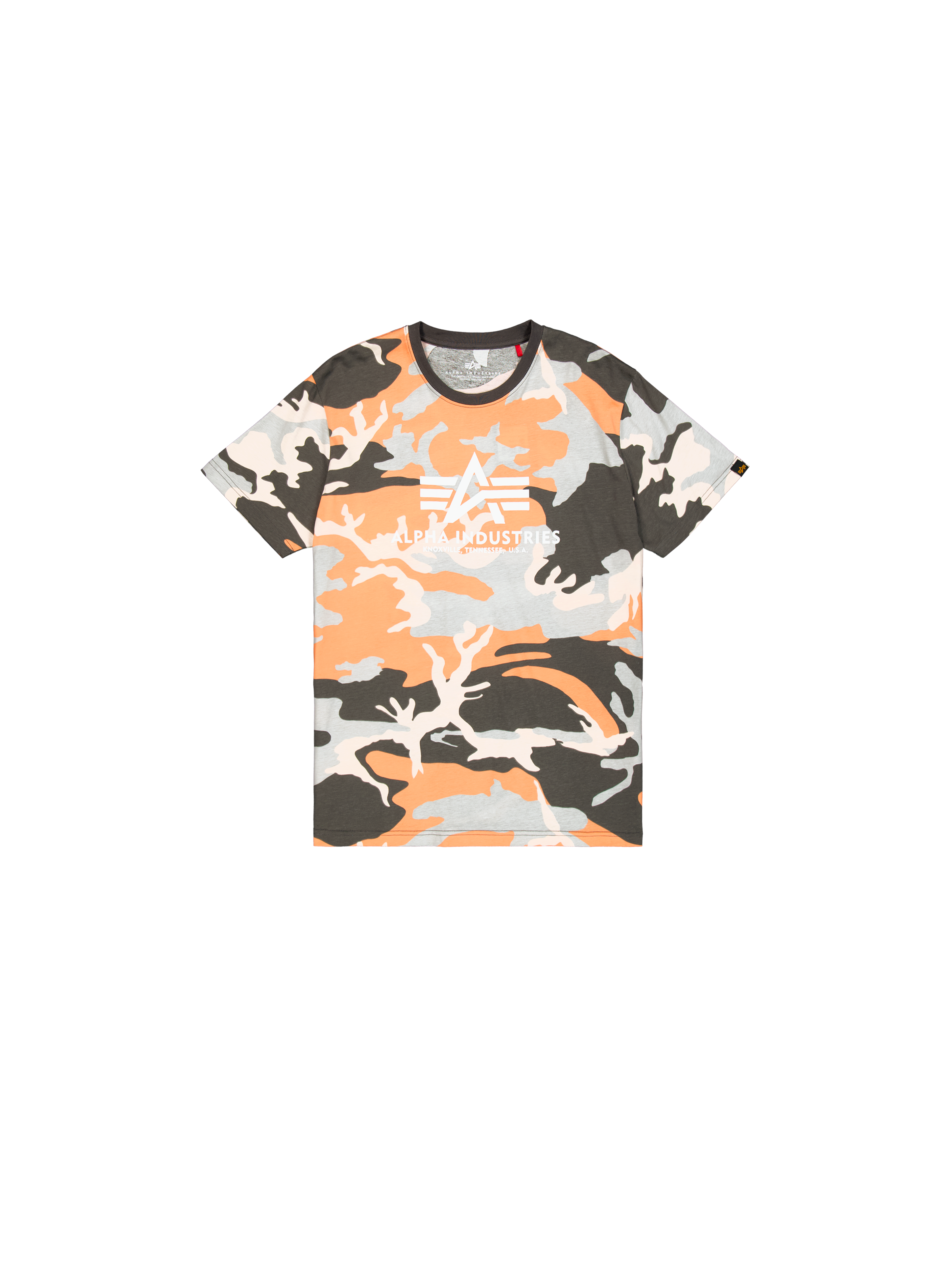 Basic Big Logo Camo PP T-Shirt orange grey camo 100501CPP_731_1_flatlay_00001_223357.png