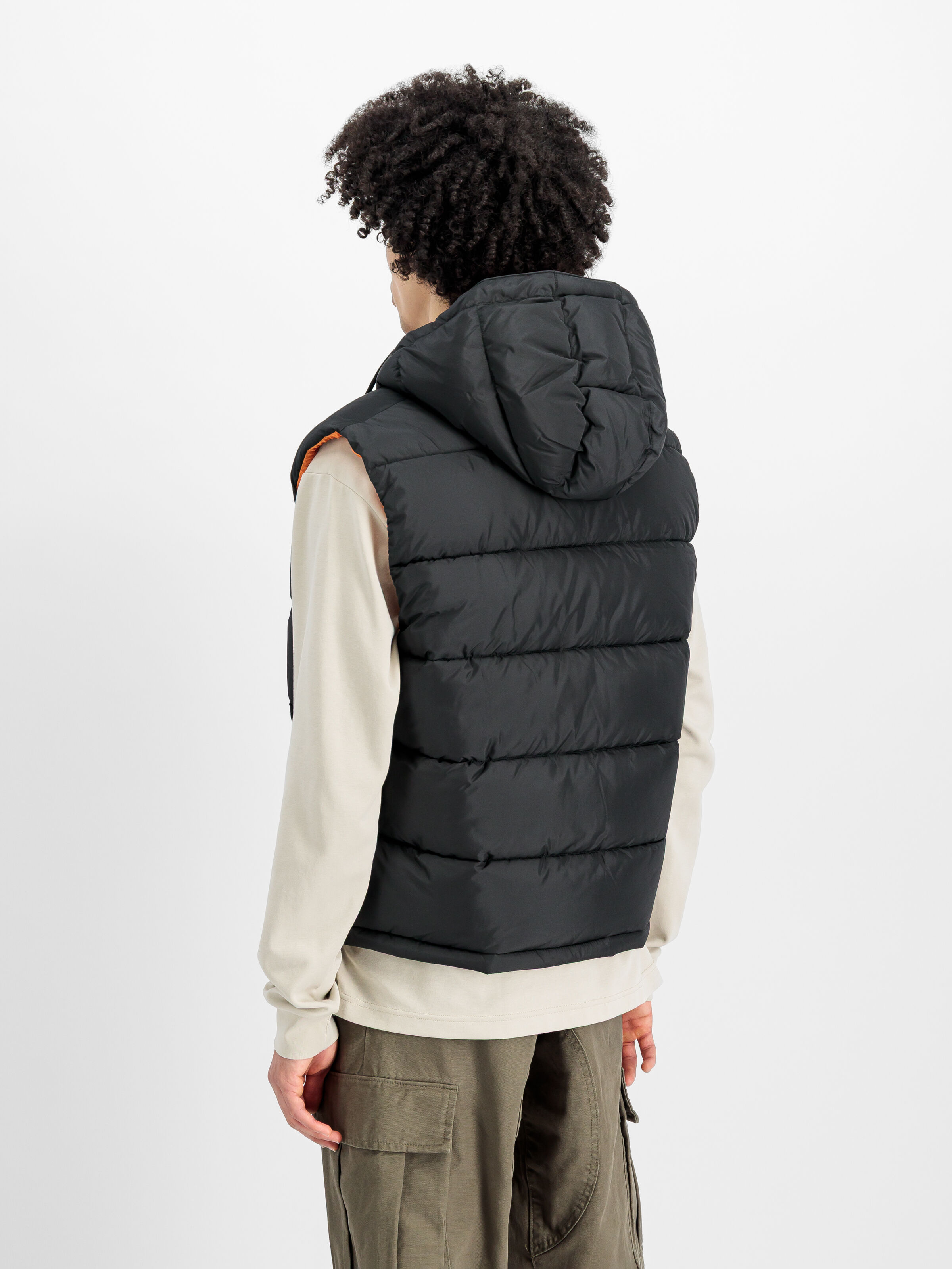 Hooded Faux Down Puffer Vest black 118110_03_2_model_00003_156470