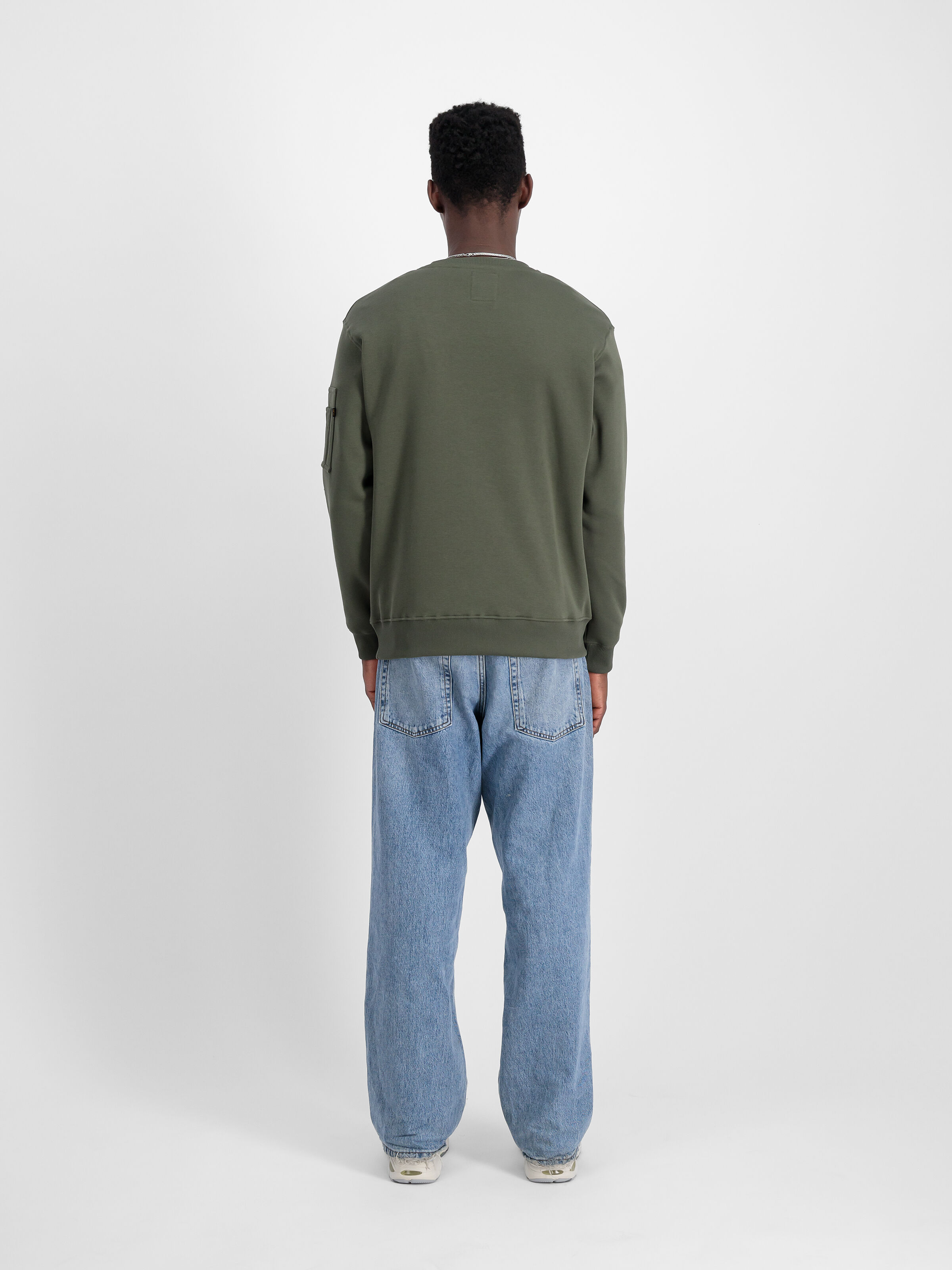 3D Small Logo Sweatshirt dark olive 148309_142_2_model_00002_98574
