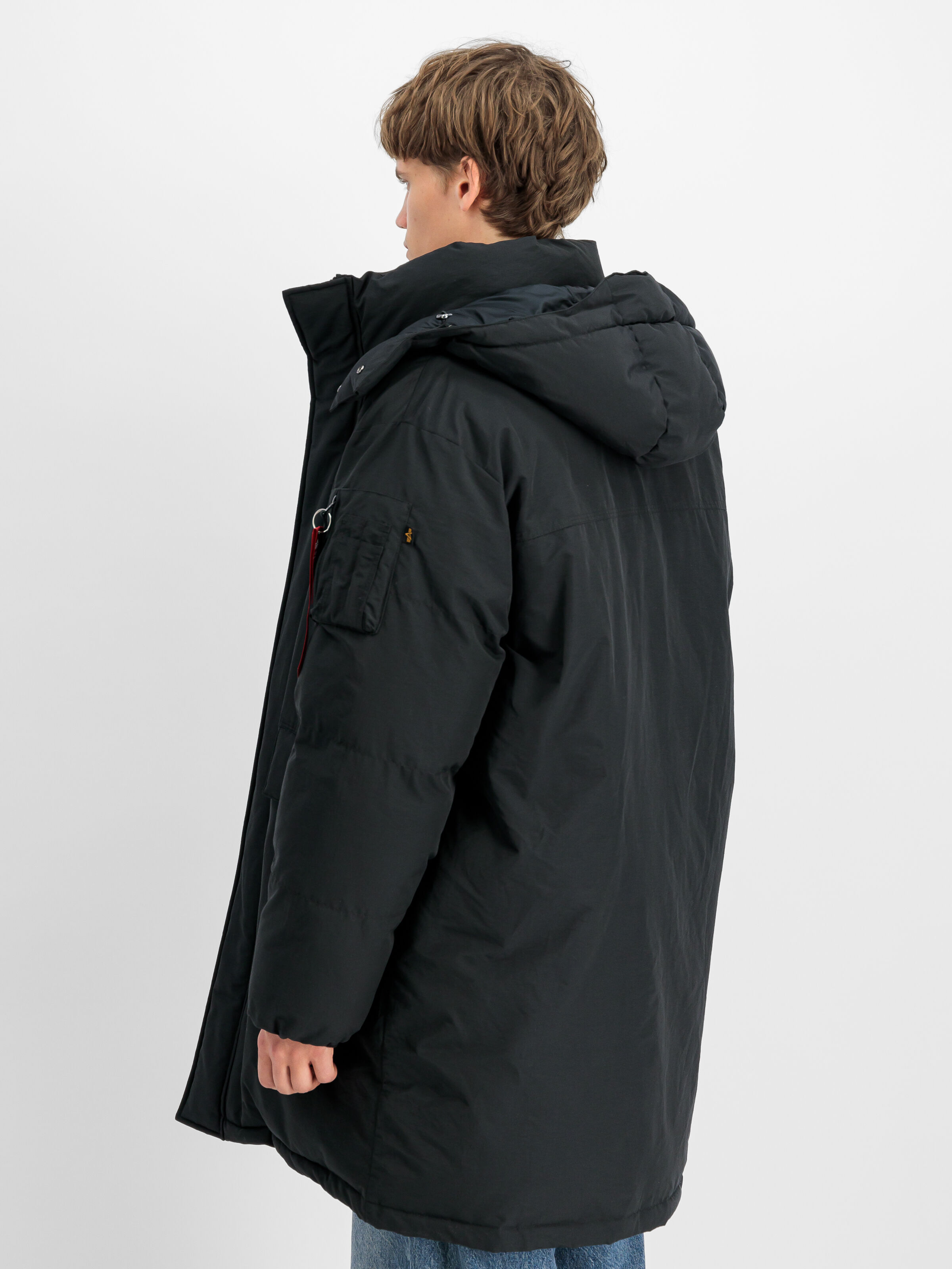 Puffer Parka Winter Jacket black 148124_03_2_model_00004_107471