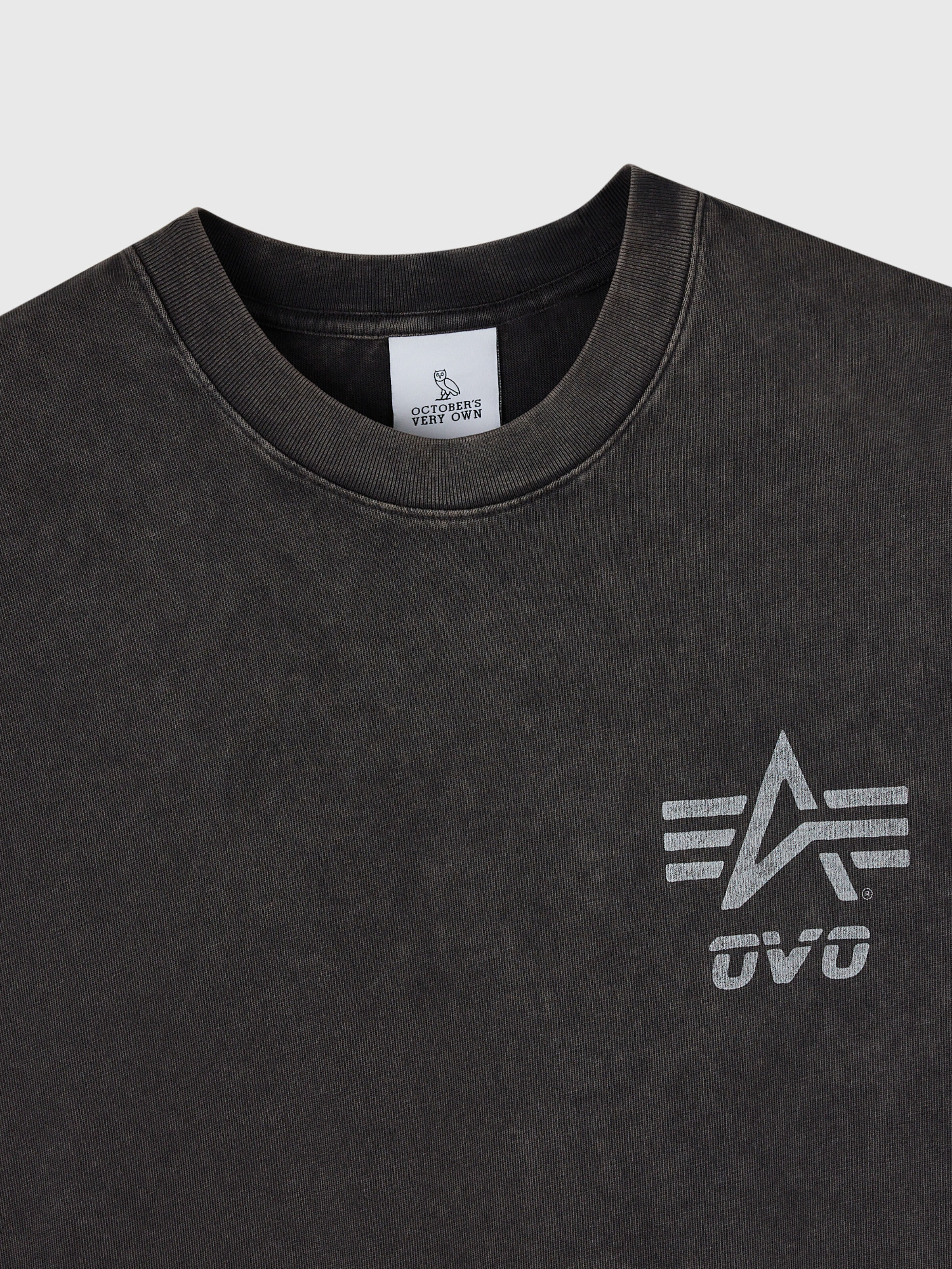 ALPHA x OVO Garment Dye Owl T-Shirt black/sand 258027_778_3_detail_00001_195952