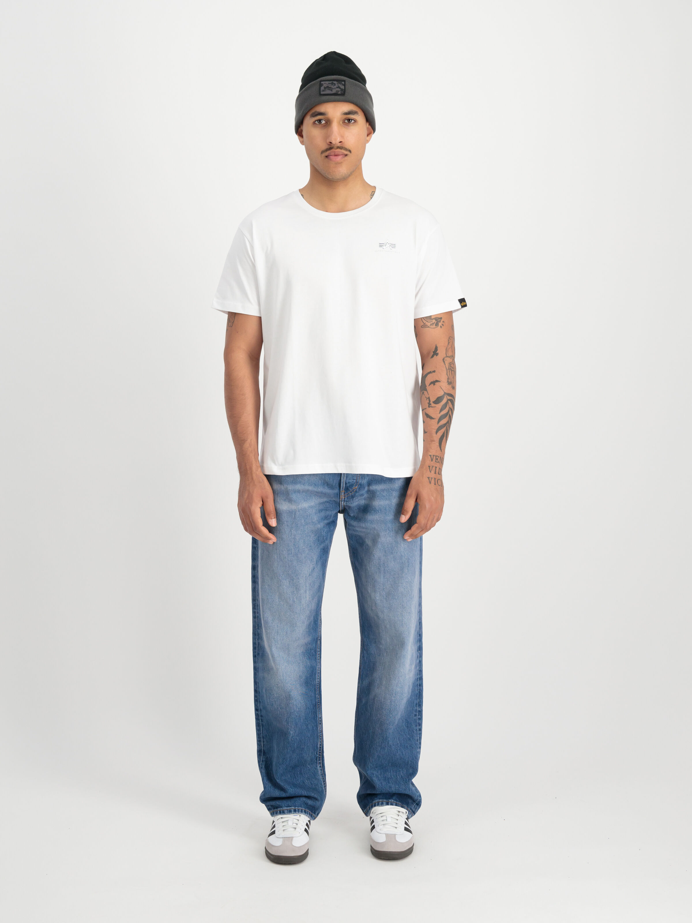 Basic Small Logo TPU T-Shirt white / chrome 148526_528_2_model_00001_97912