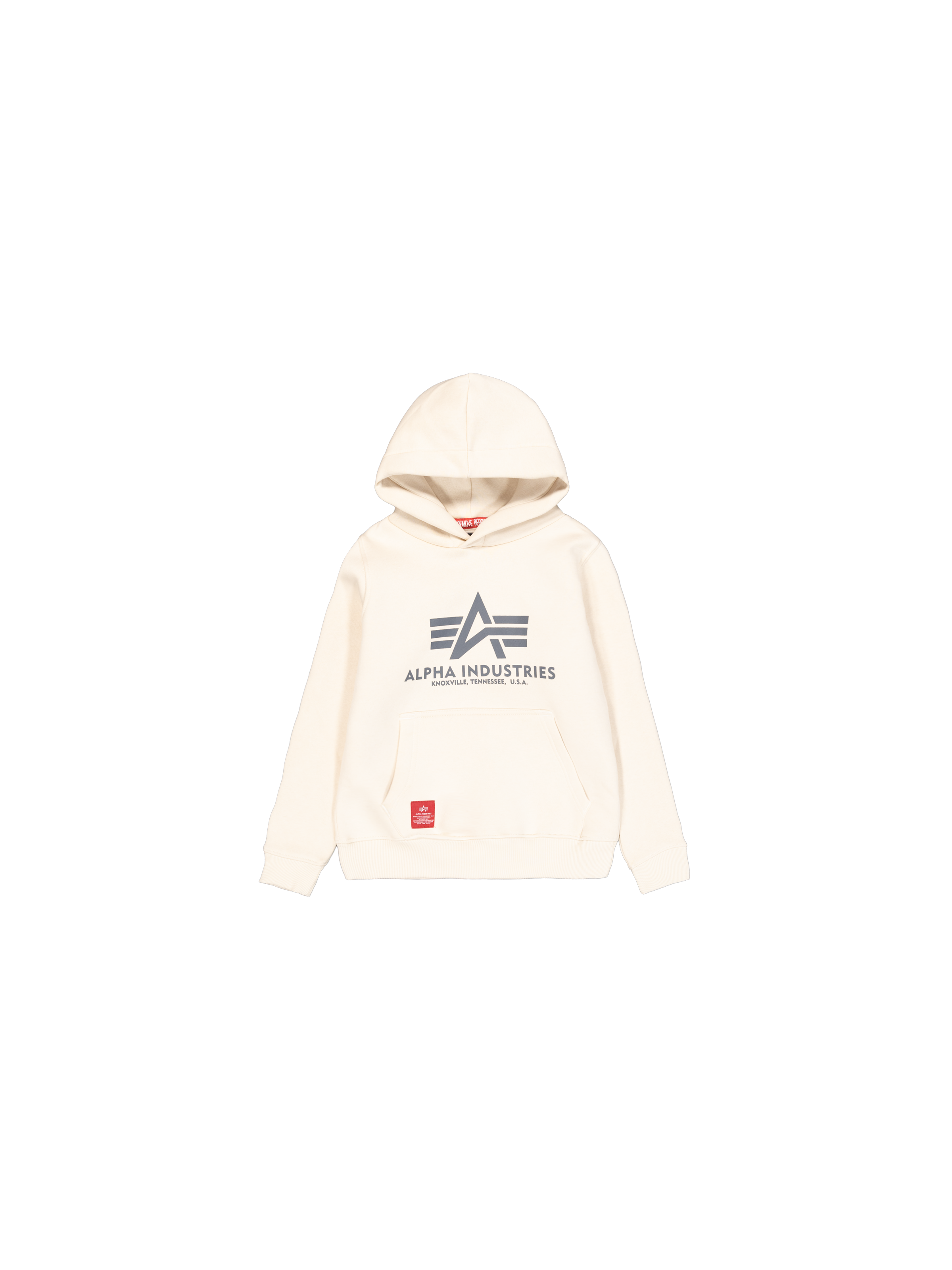 Basic Hoodie Kids jet stream white