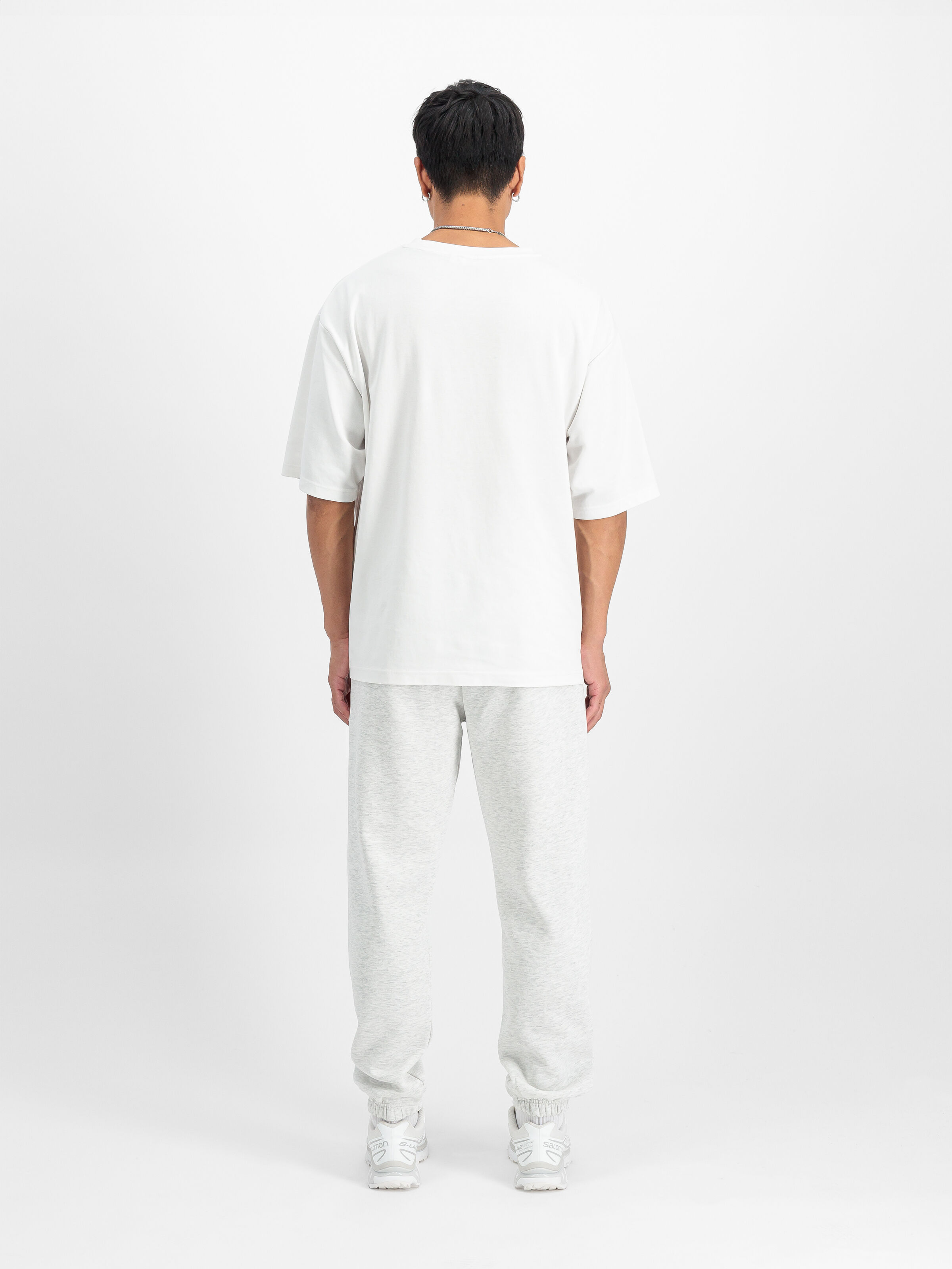 Basic Small Logo II Jogger pastel grey melange 156370_752_2_model_00002_118112