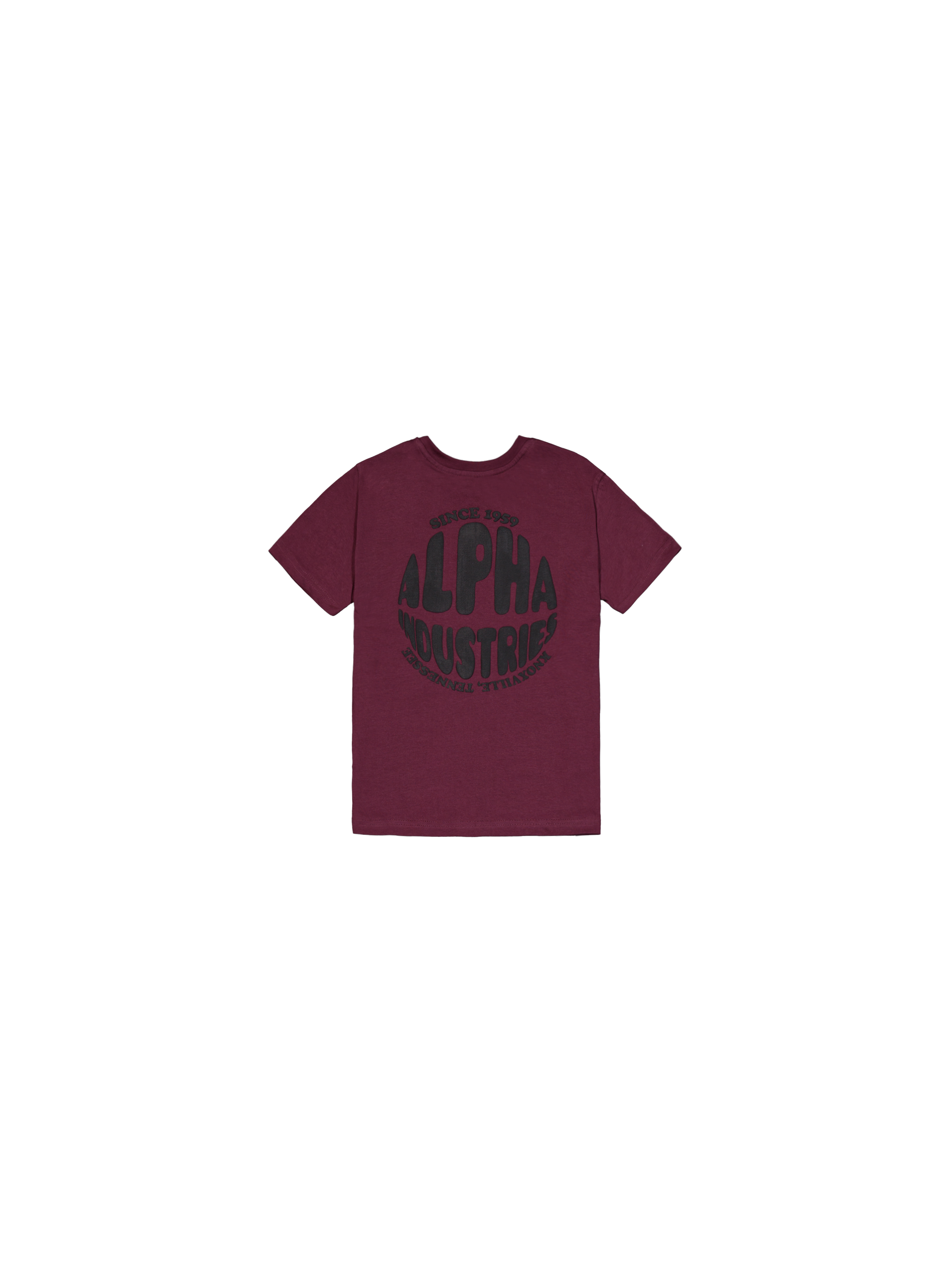Logo Backprint T-Shirt Kids dark cherry 156760_608_1_flatlay_00002_166089