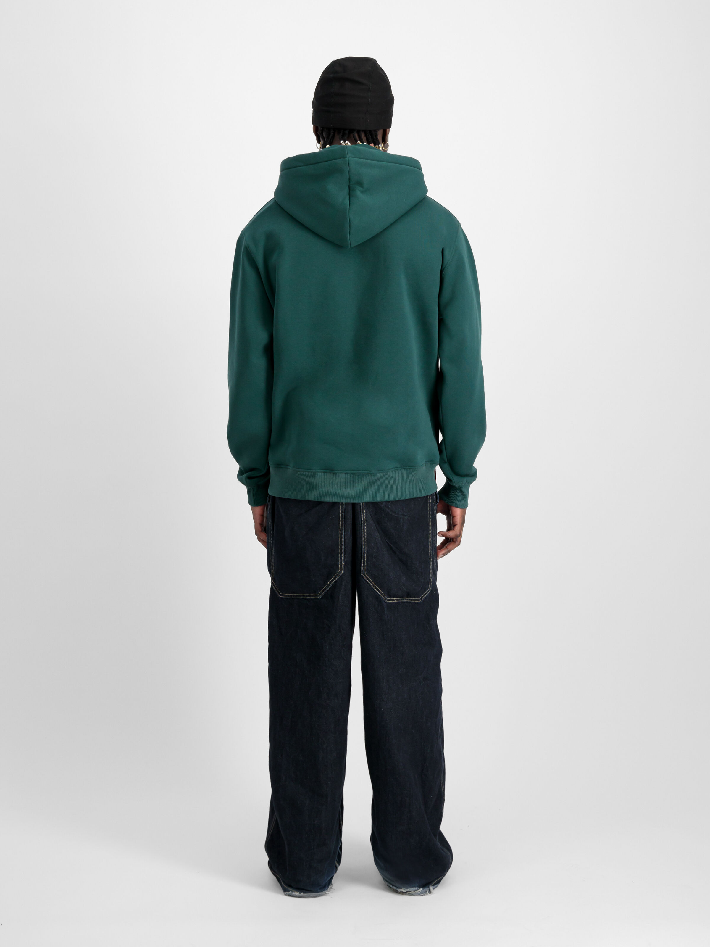 Basic Big Logo Hoodie Force Green 178312_720_2_model_00002_97546