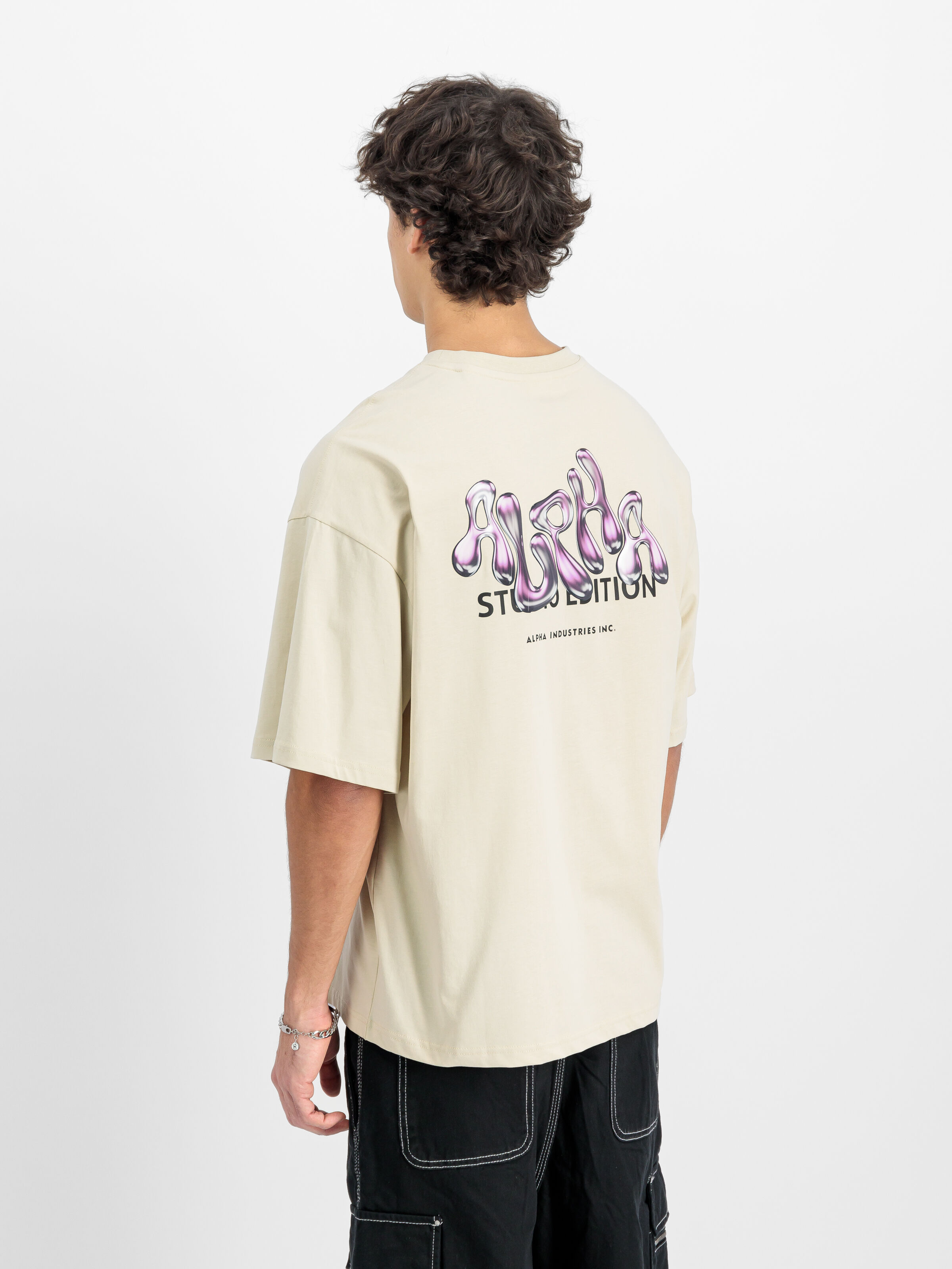 Studio Edition Backprint T-Shirt vintage white 156553_300_2_model_00004_139072