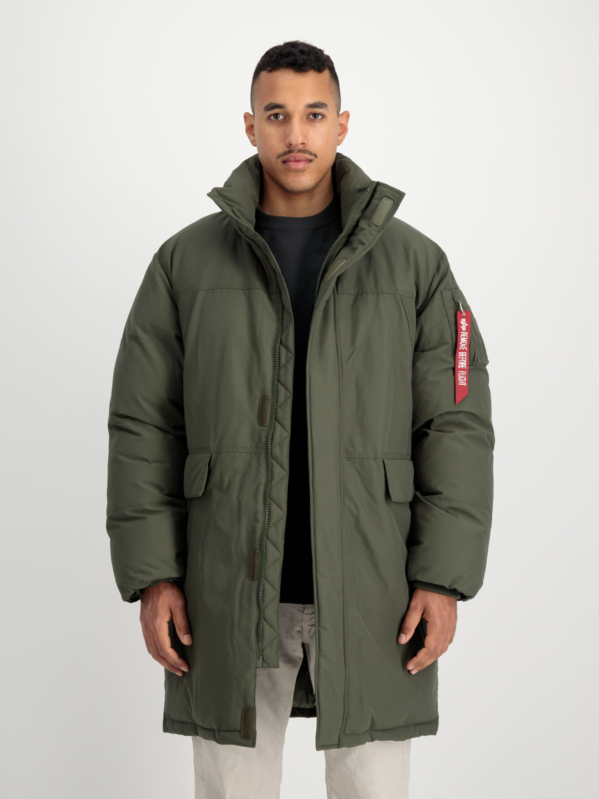 Puffer Parka Winter Jacket dark olive 148124_142_3_detail_00001_98885