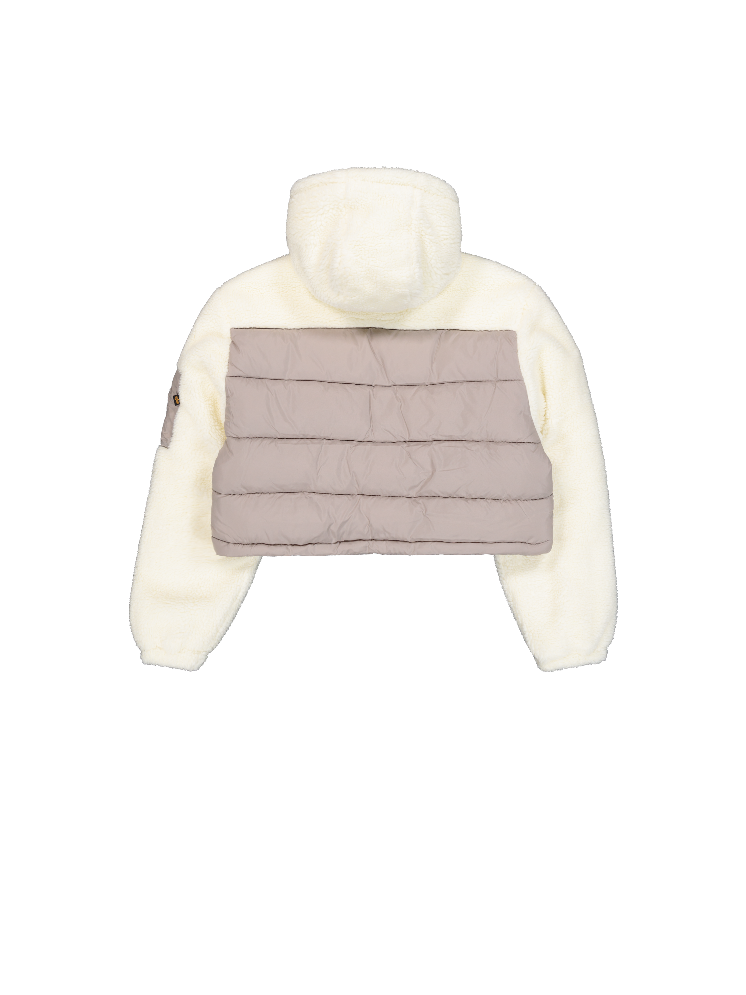 Teddy Puffer Winter Jacket Women vintage sand 138001_679_1_flatlay_00002_103306