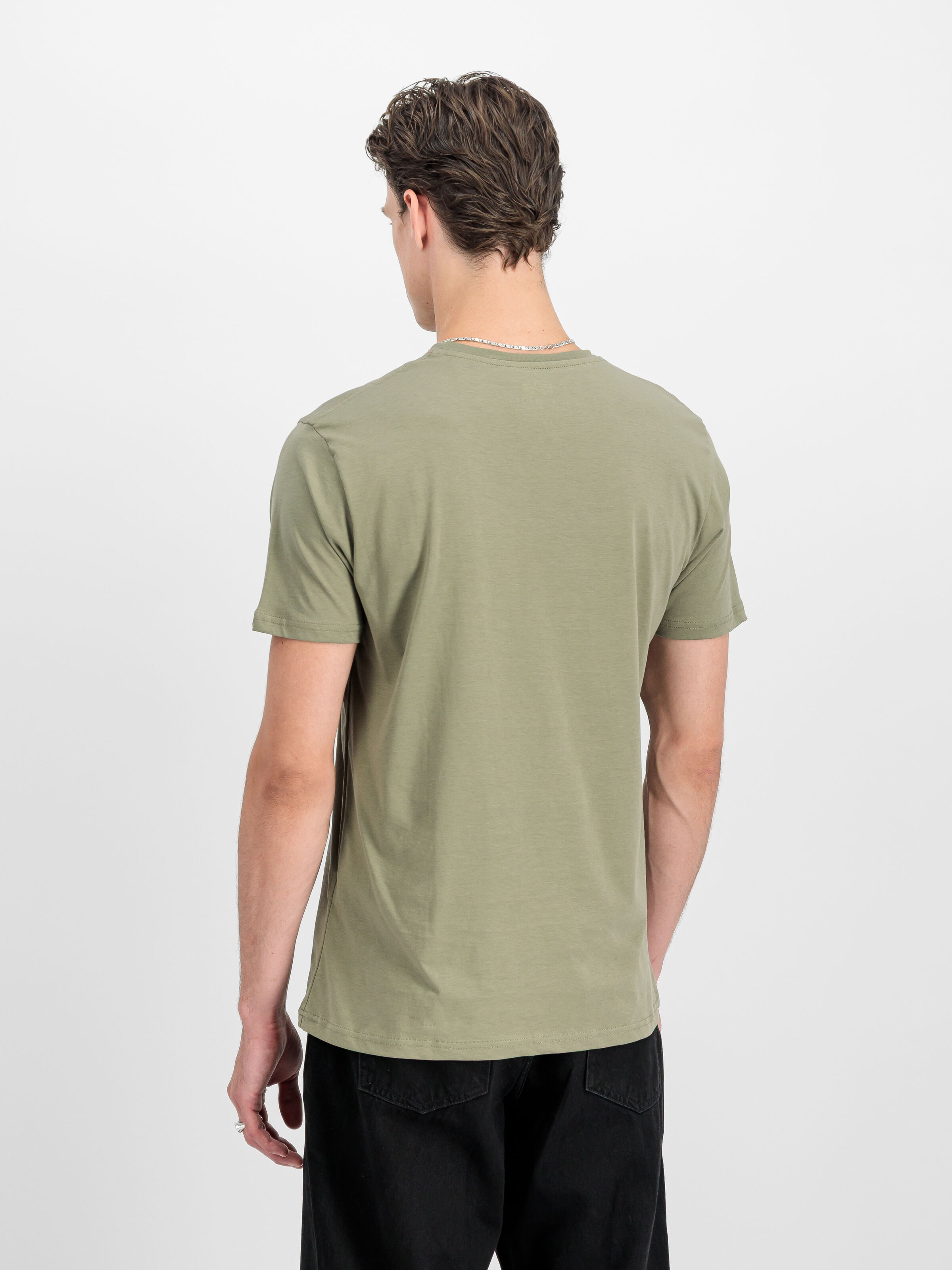 Alpha Label T-Shirt 2 Pack olive/burgundy 118534_642_2_model_00004_189197