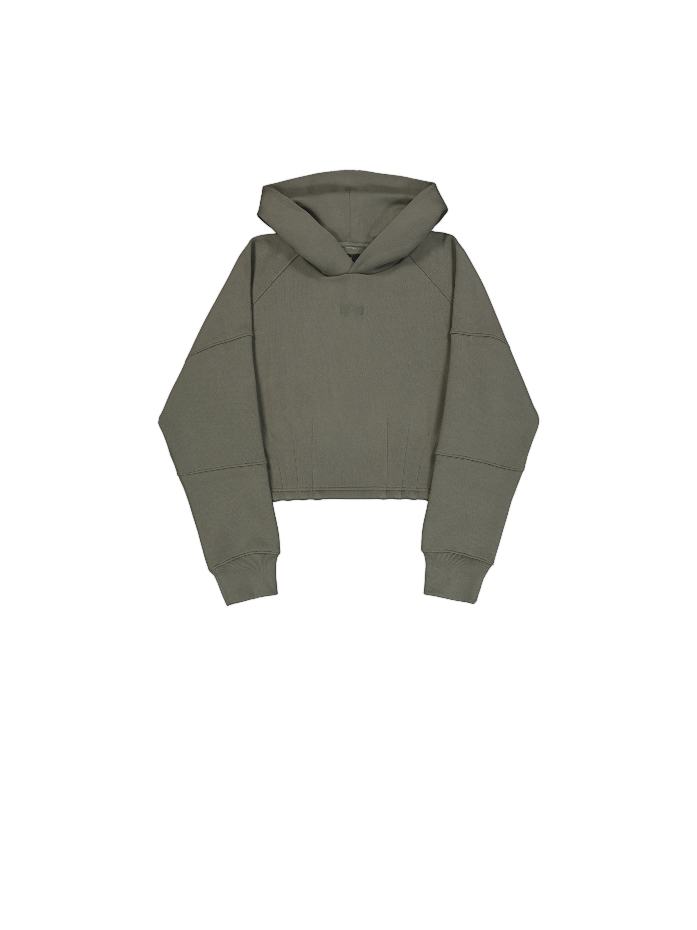 Waisted Hoodie Women dark olive 148041_142_1_flatlay_00001_102356.png