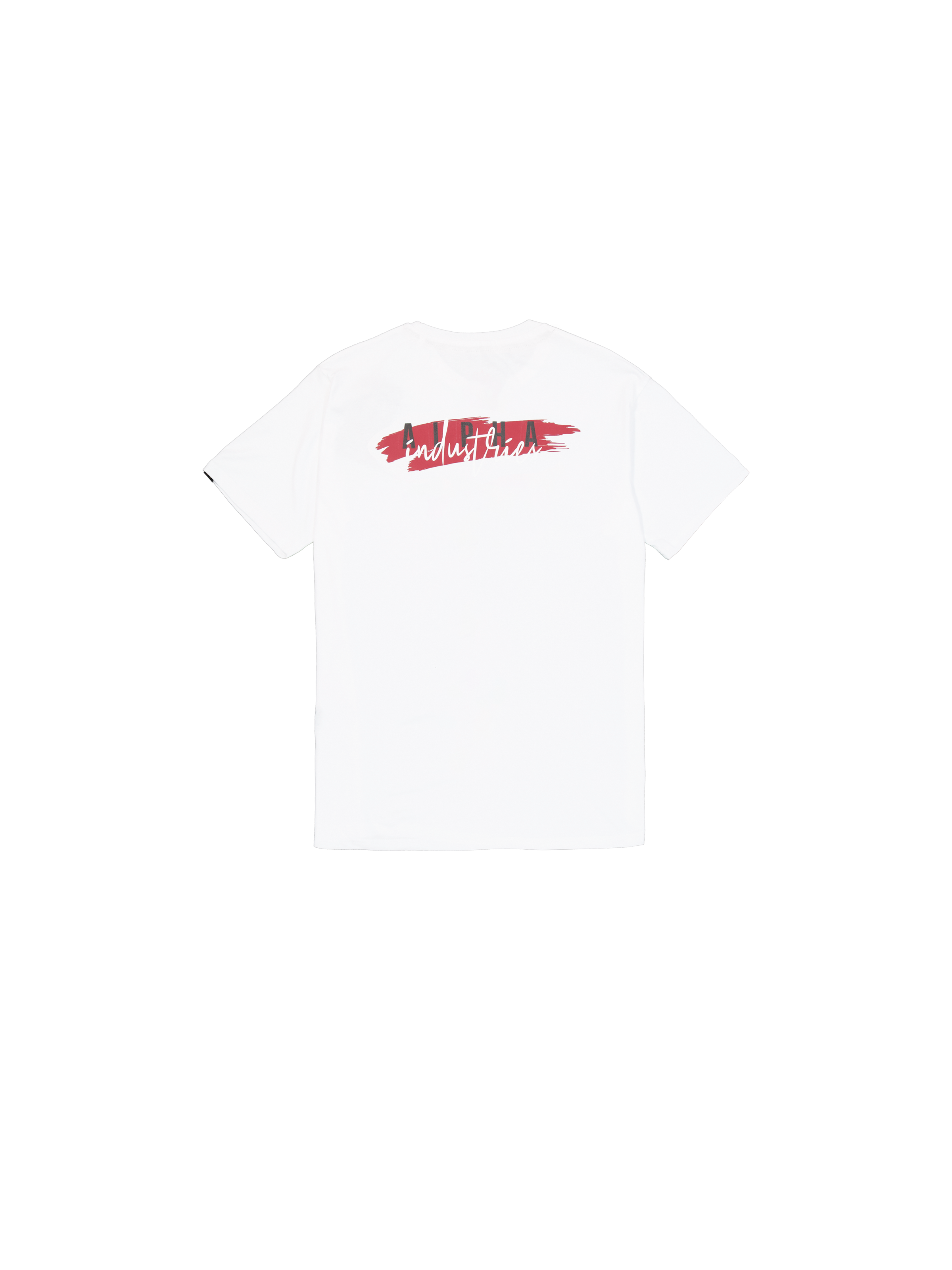 Signature Puff Print Backprint T-Shirt white 148523_09_1_flatlay_00002_97970