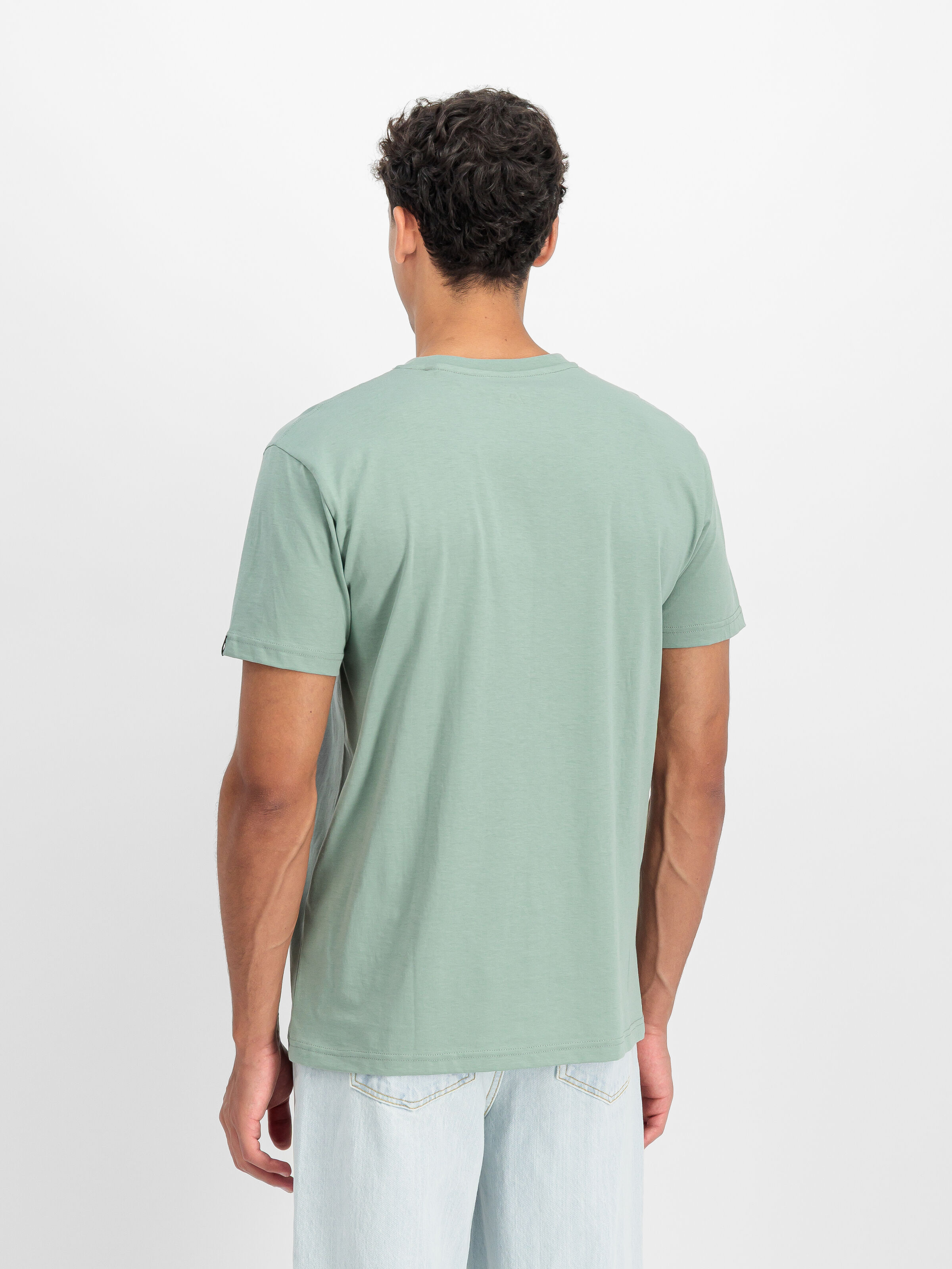 Basic Mid Logo T-Shirt frost green 118533_30_2_model_00003_197049