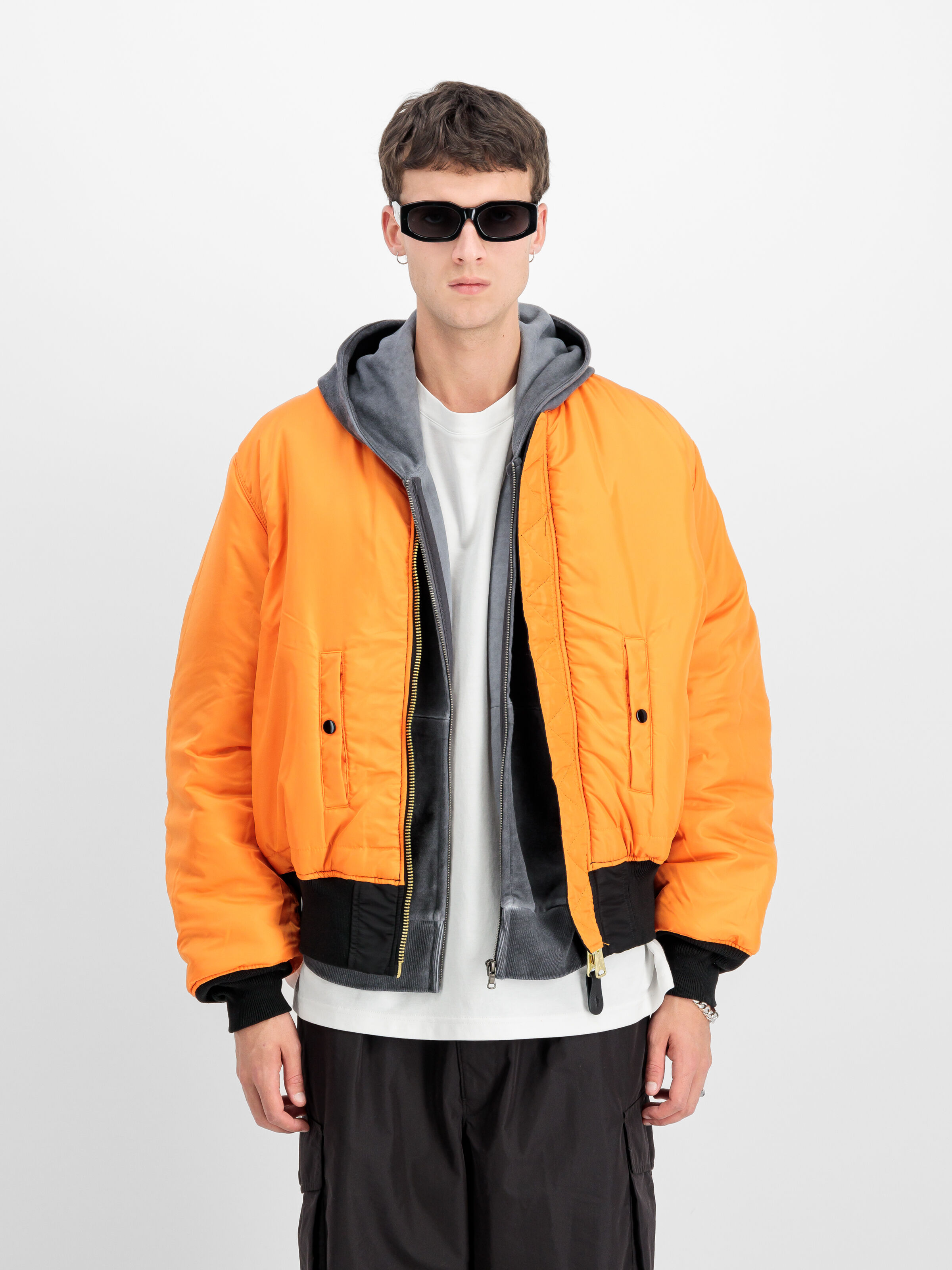 ALPHA X SLAM JAM MA-1 Bomber Jacket black 148167_03_3_detail_00001_117370