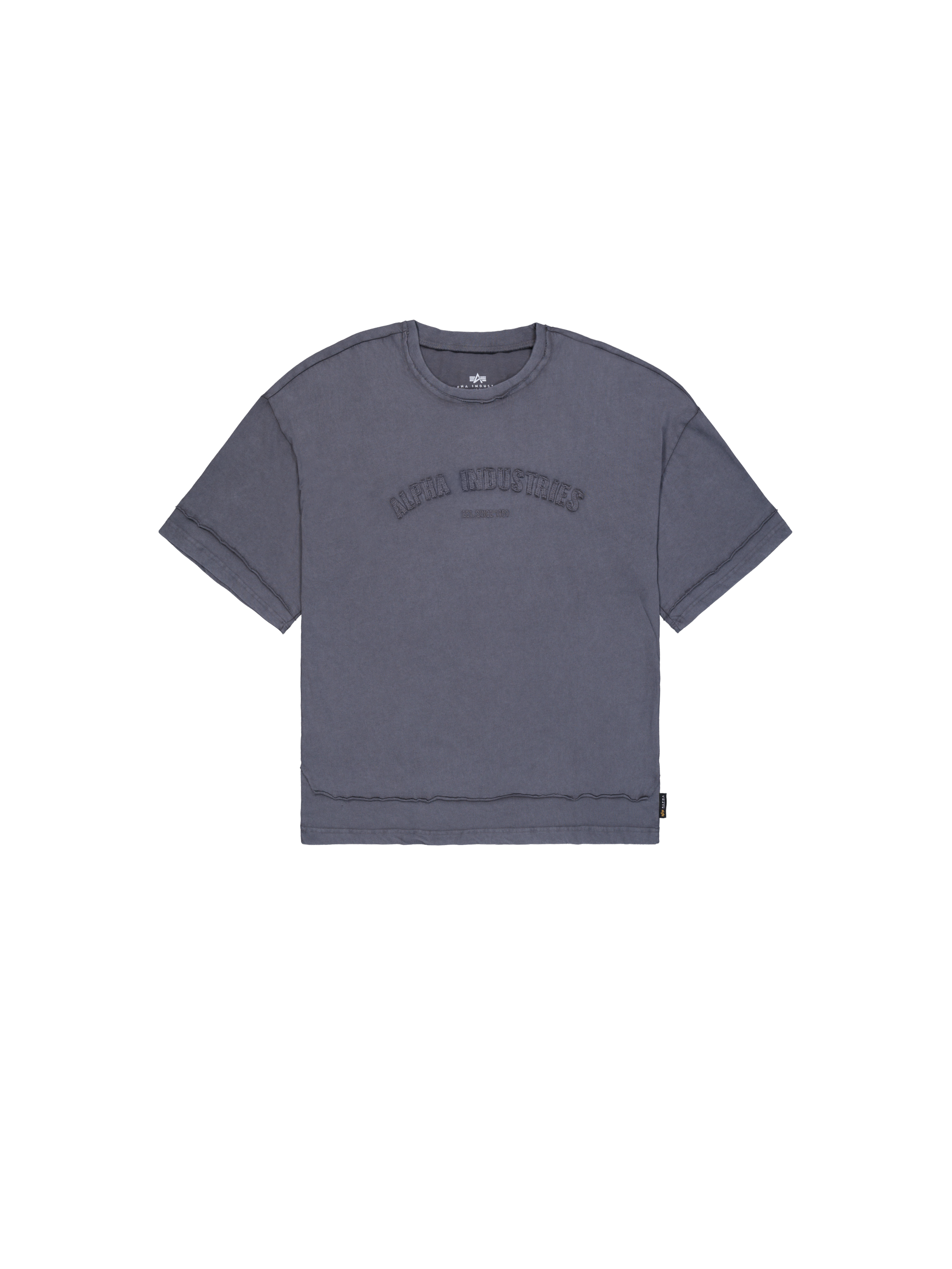 Open Edge T-Shirt vintage grey