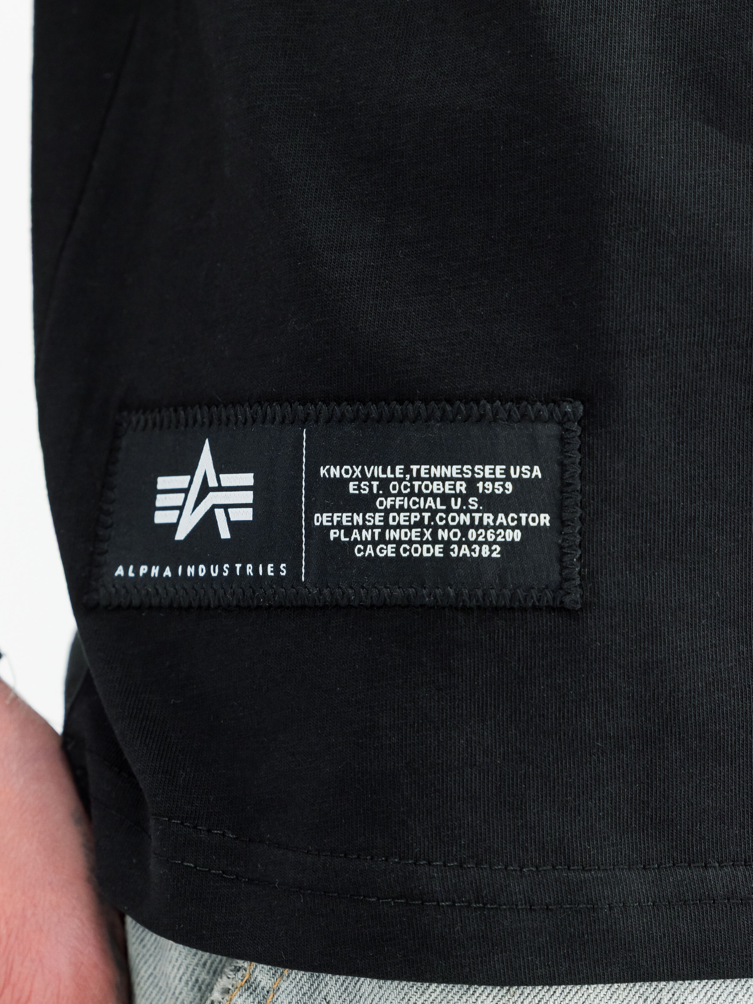 Label Backprint T-Shirt black/black 258505_515_3_detail_00002_173807