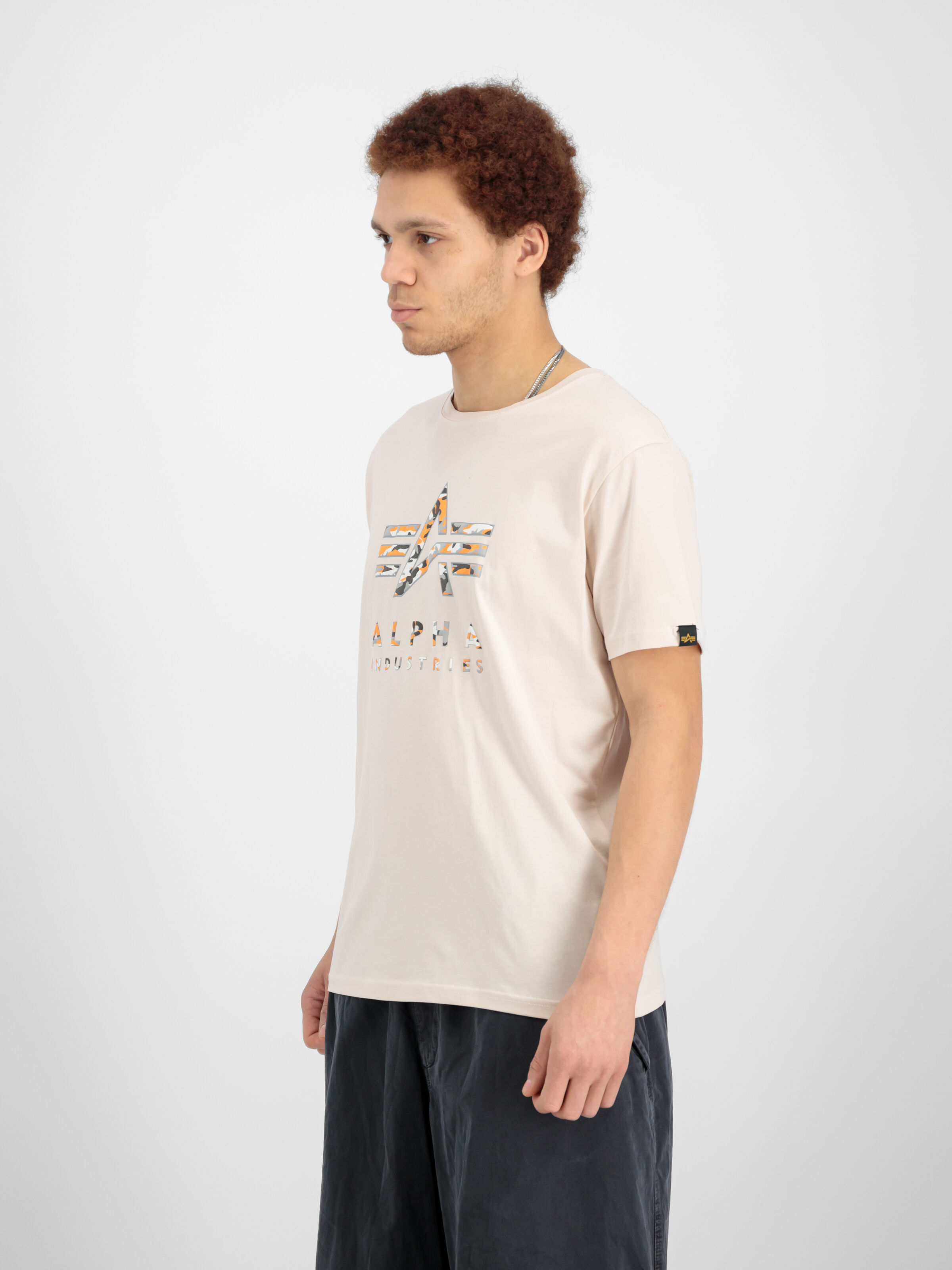 Camo Puff Print T-Shirt jet stream white 146506_578_2_model_00003_129916