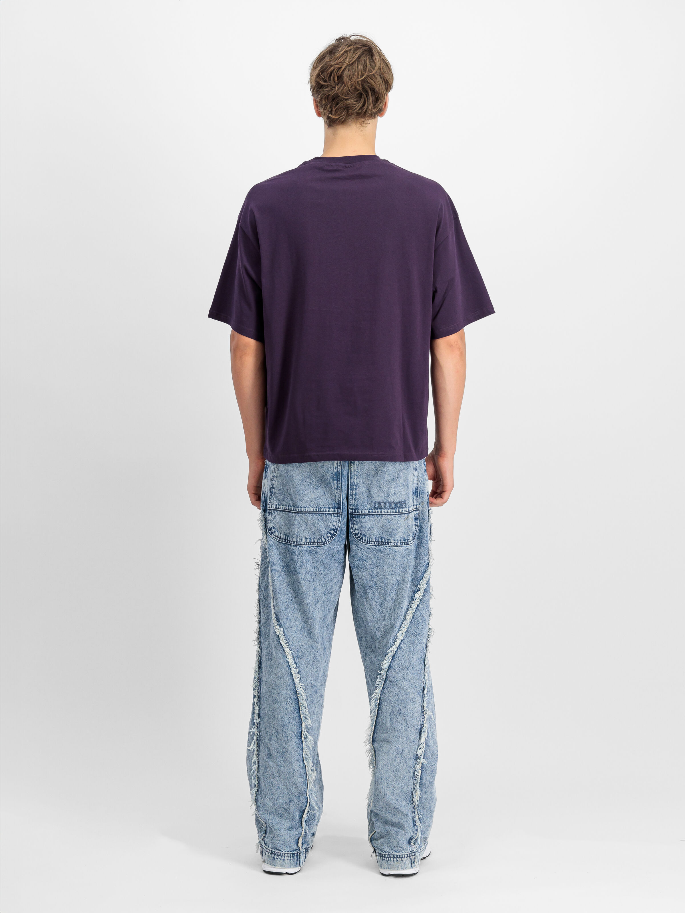 Logo Edge T-Shirt Plum 148507_719_2_model_00002_108105