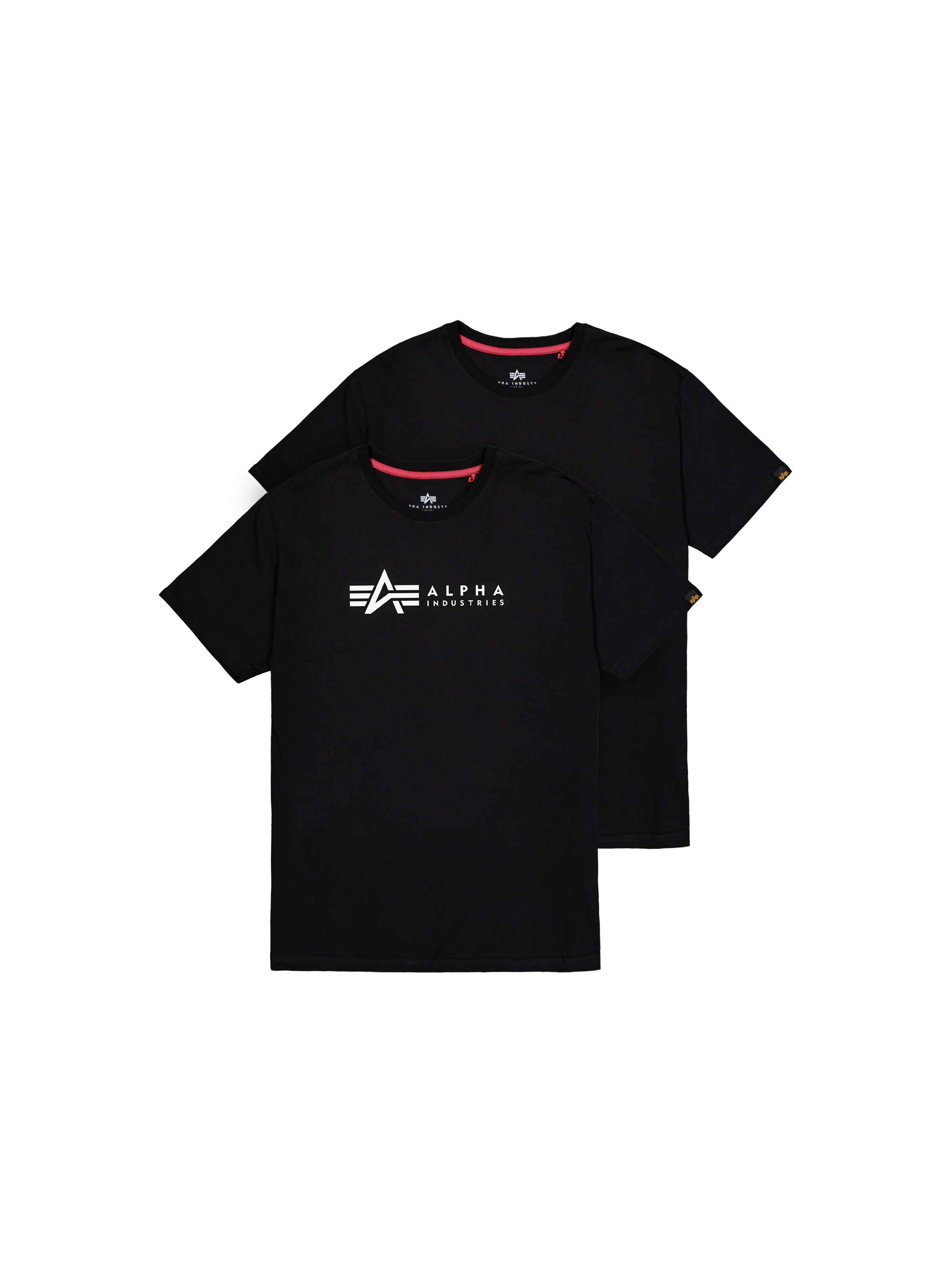 Alpha Label T-Shirt 2 Pack black Alpha Label T-Shirt 2 Pack