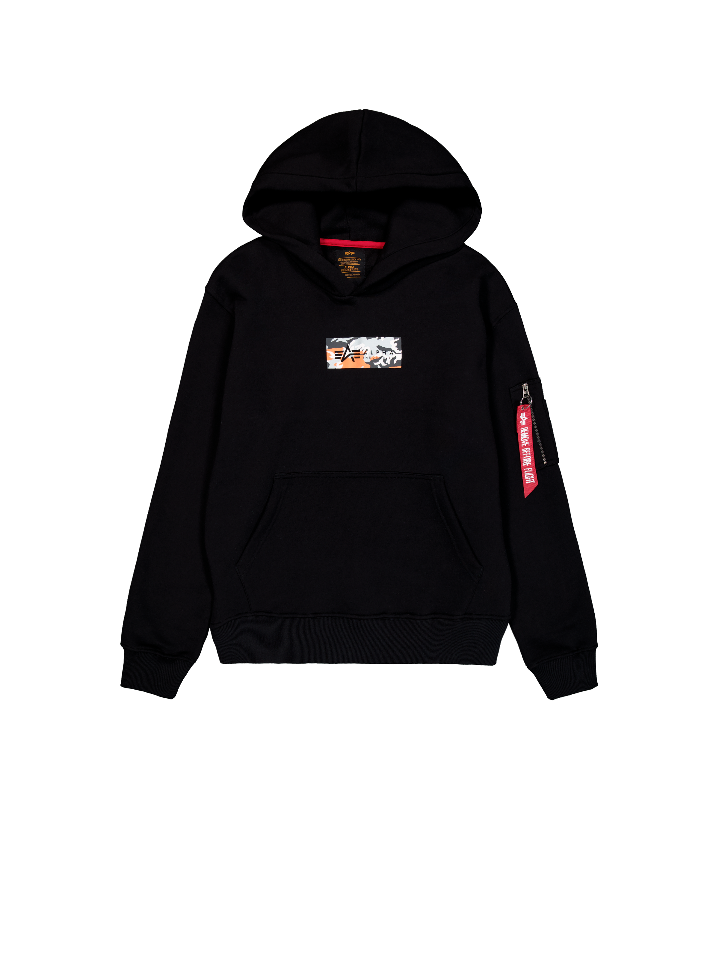 Camo Panel Hoodie black 148338_03_1_flatlay_00001_98501.png