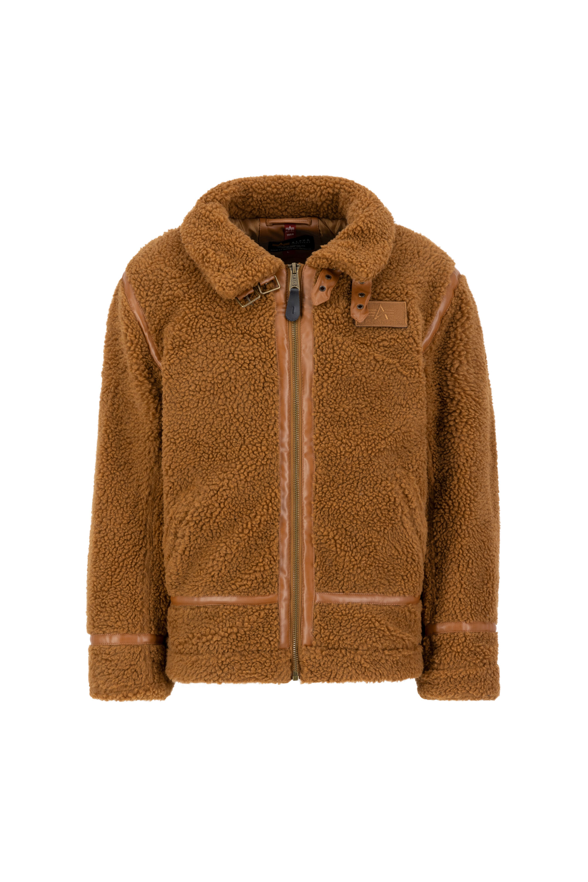 B-3 Teddy Bomber Jacket camel