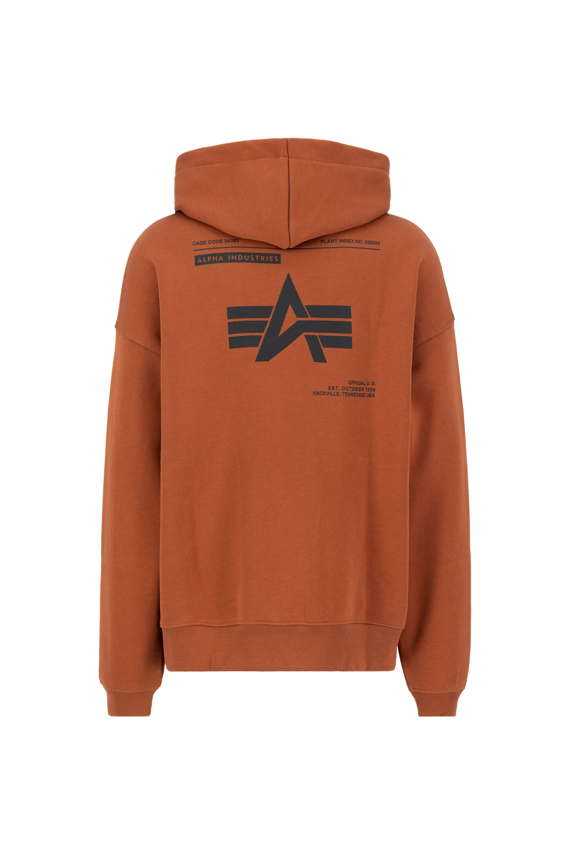 Logo Backprint Hoodie hazel brown 146336_709_001_2_126269
