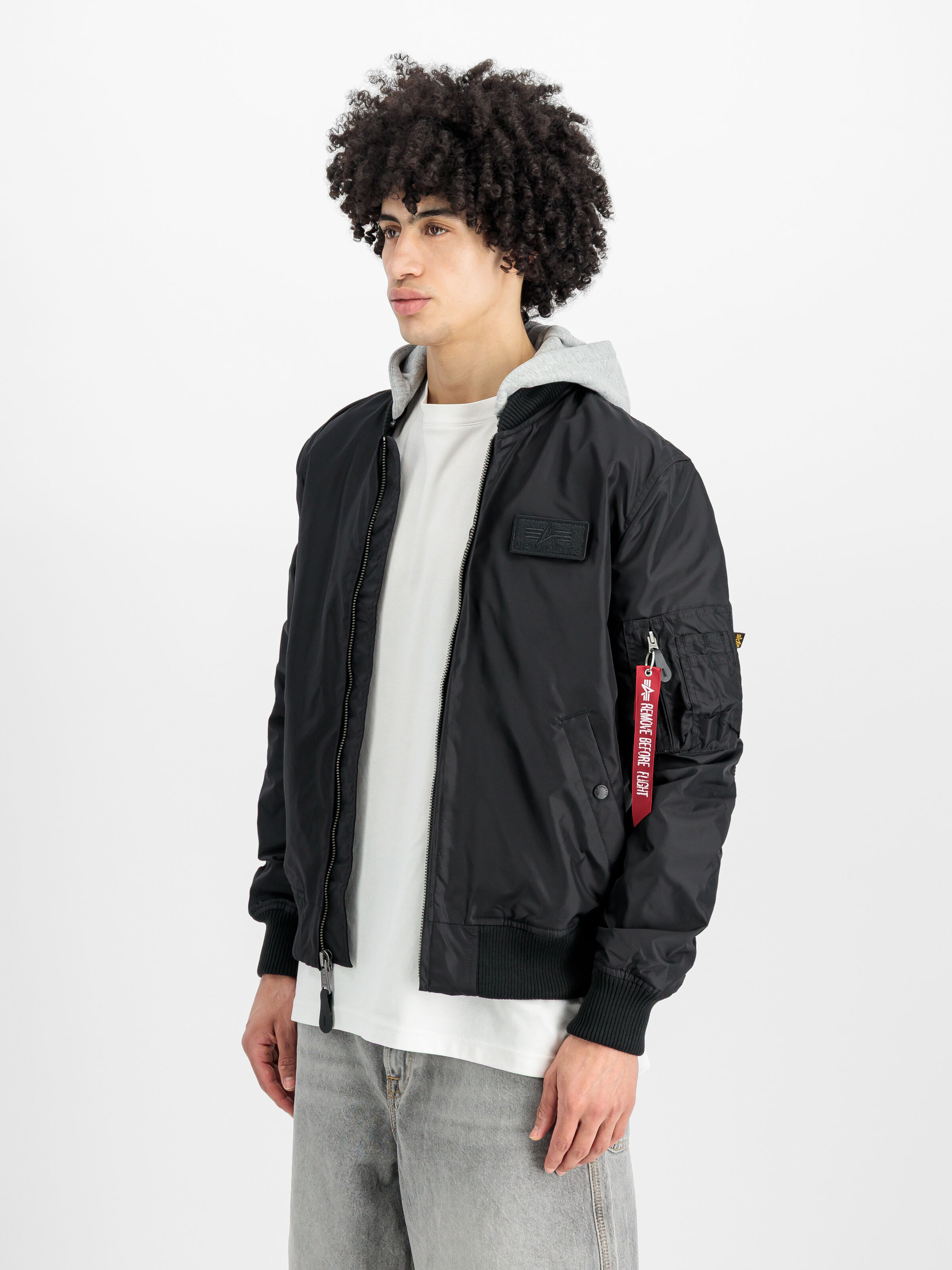 MA-1 TT Hood Light Bomber Jacket black 196108_03_2_model_00002_155606