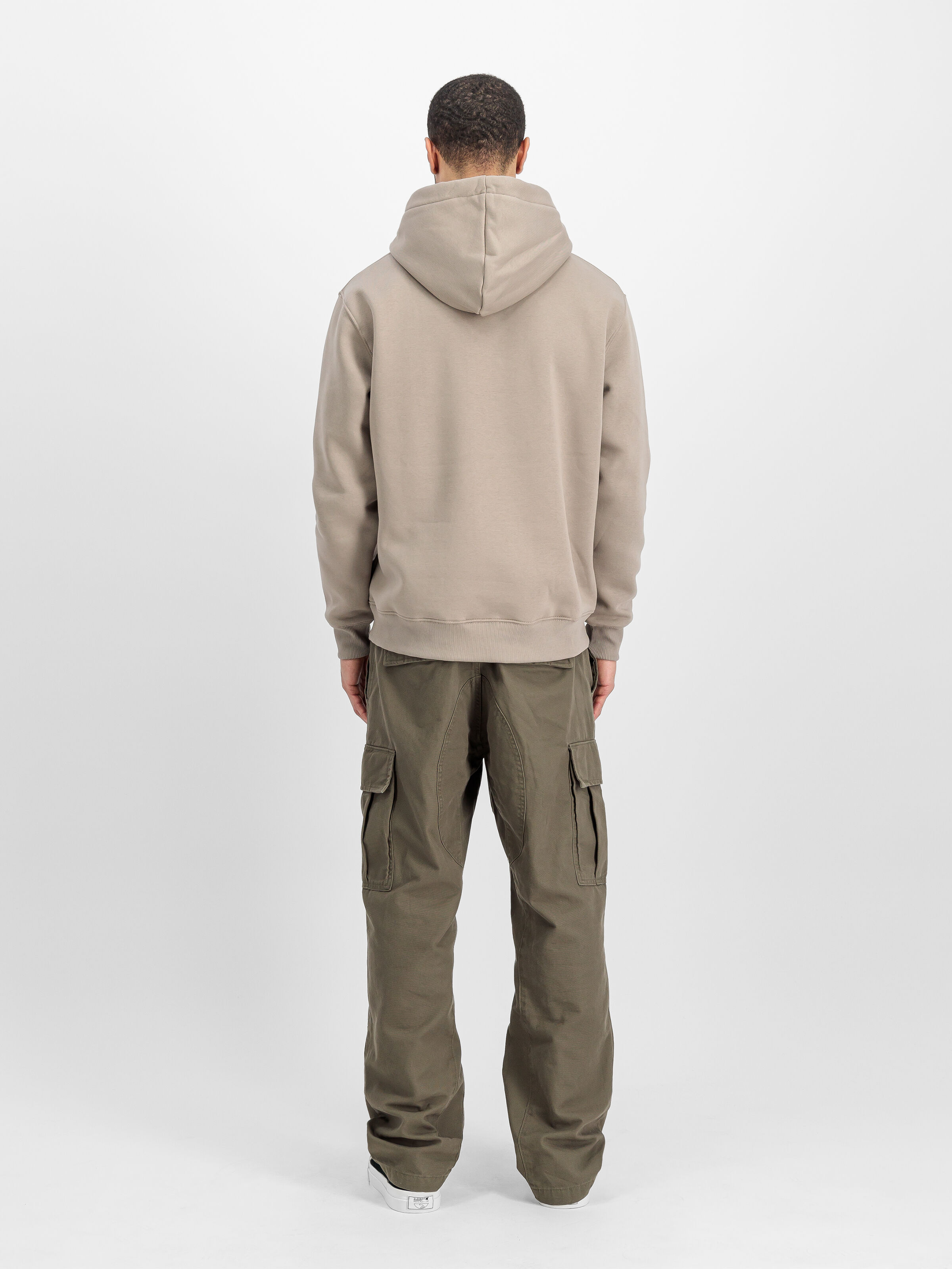 Basic Small Logo Hoodie vintage sand 196318_679_2_model_00002_125388