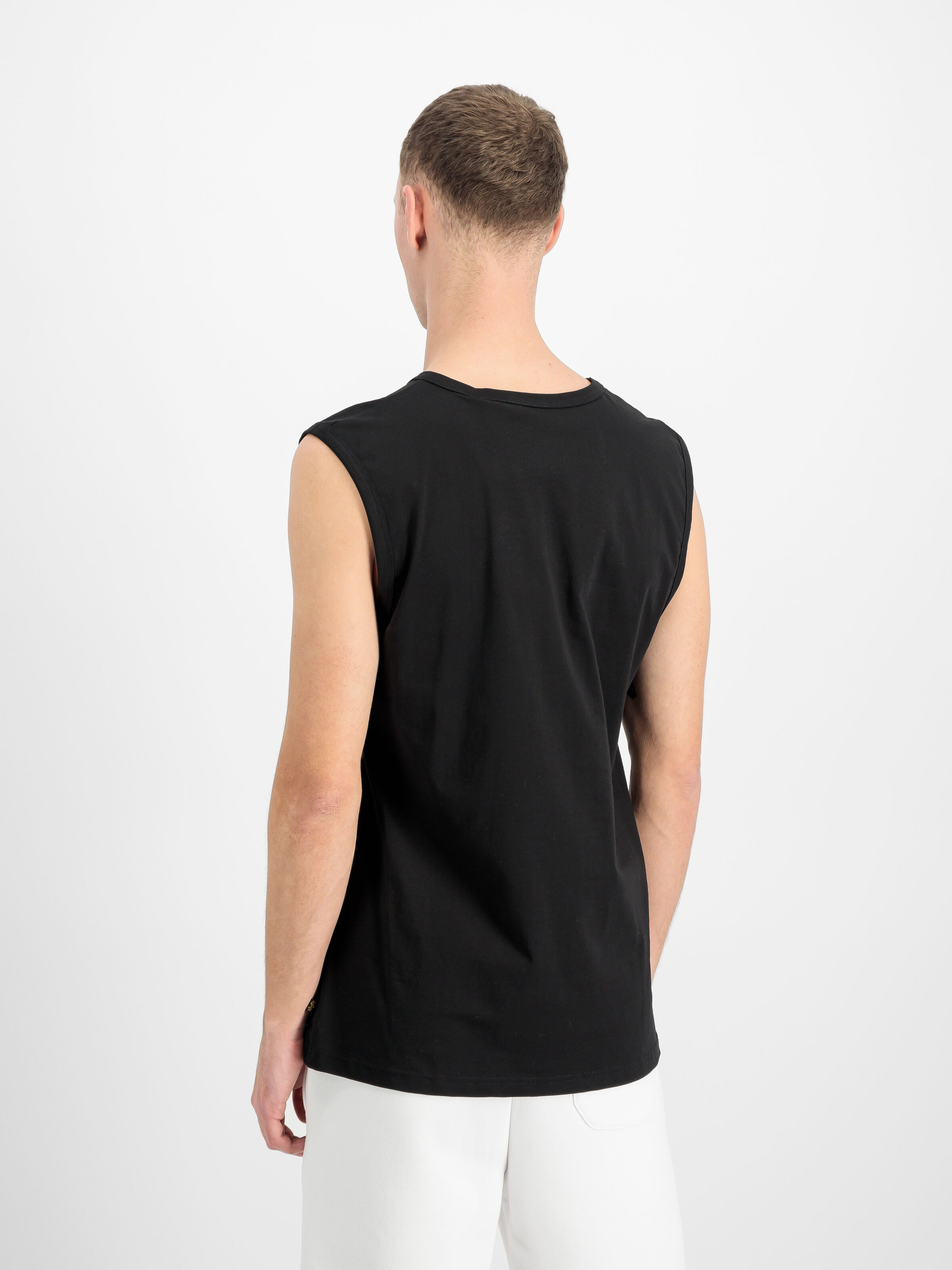 Basic Big Logo Puff Print Tank black 266561_03_2_model_00003_219705