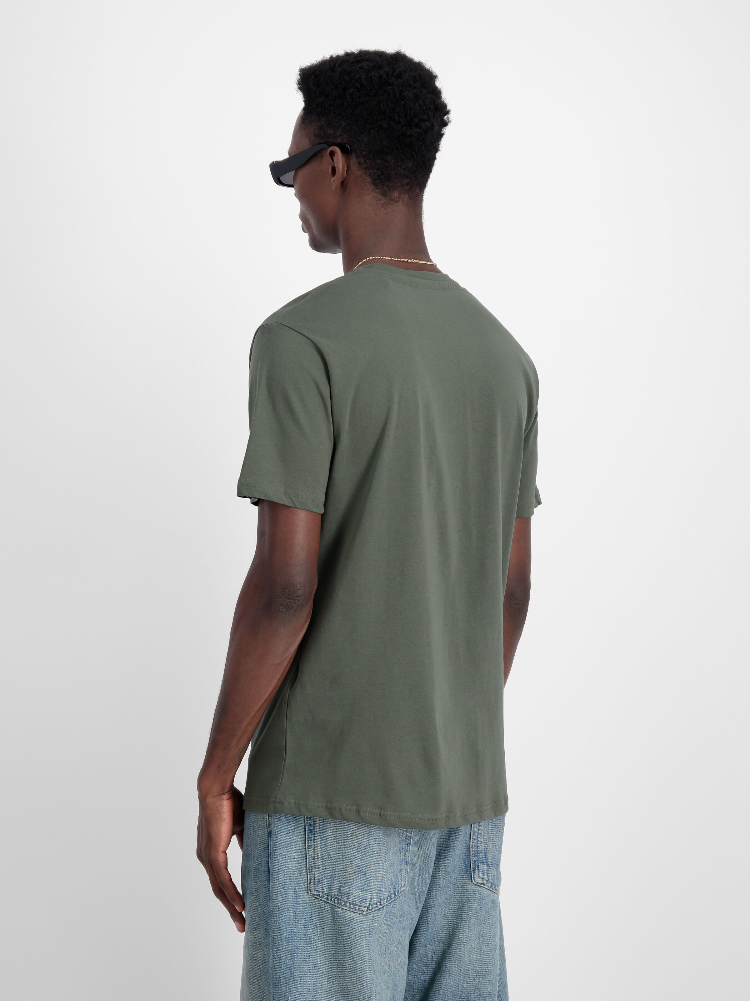 3D Small Logo T-Shirt dark olive 148511_142_2_model_00004_98290